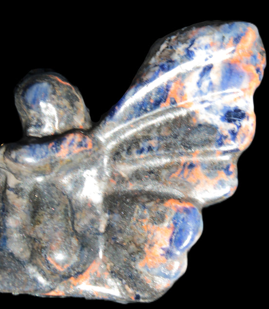 Sodalite hand-carved faerie 99g Rocks and Things