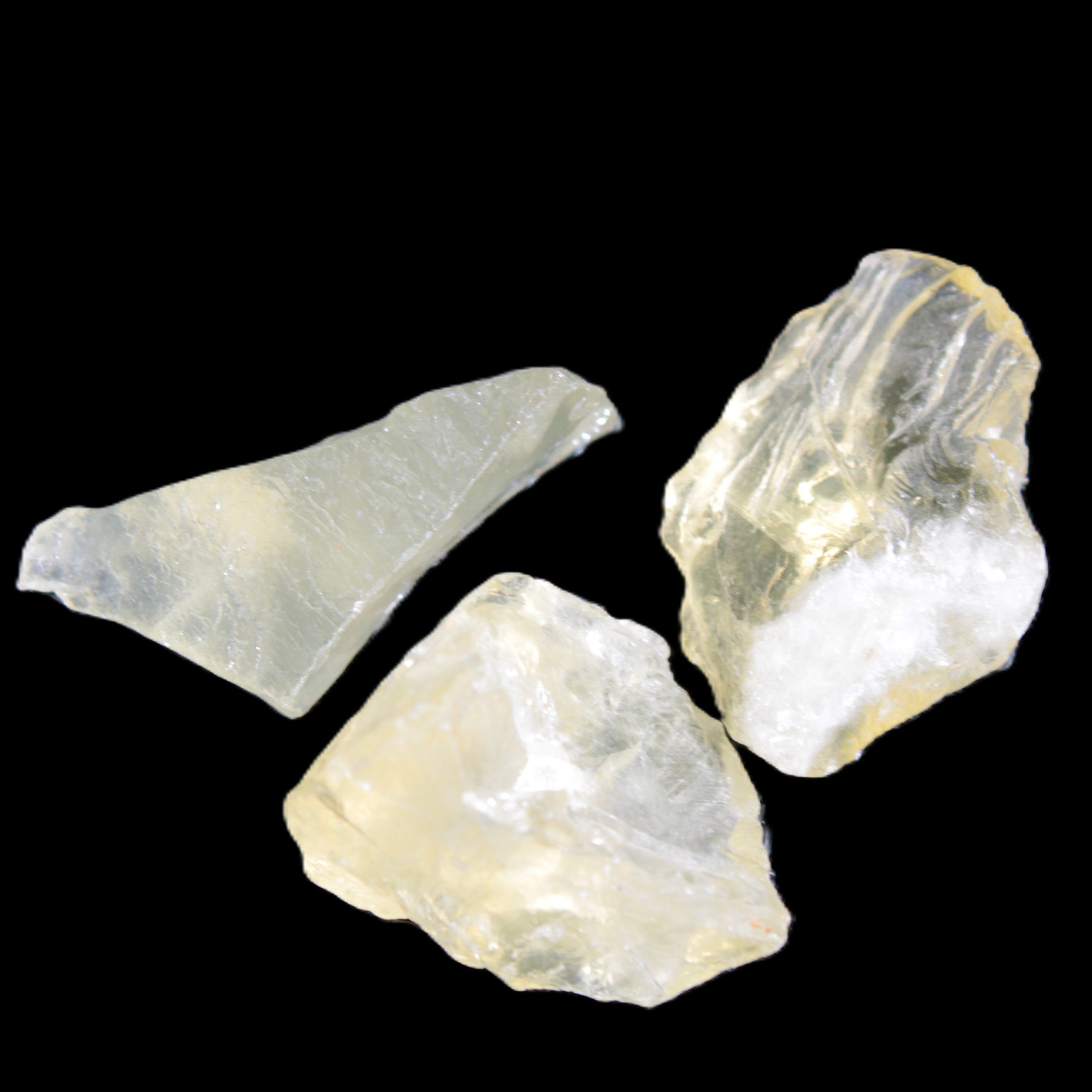 Citrine 2/3 natural crystals 18-20g Rocks and Things