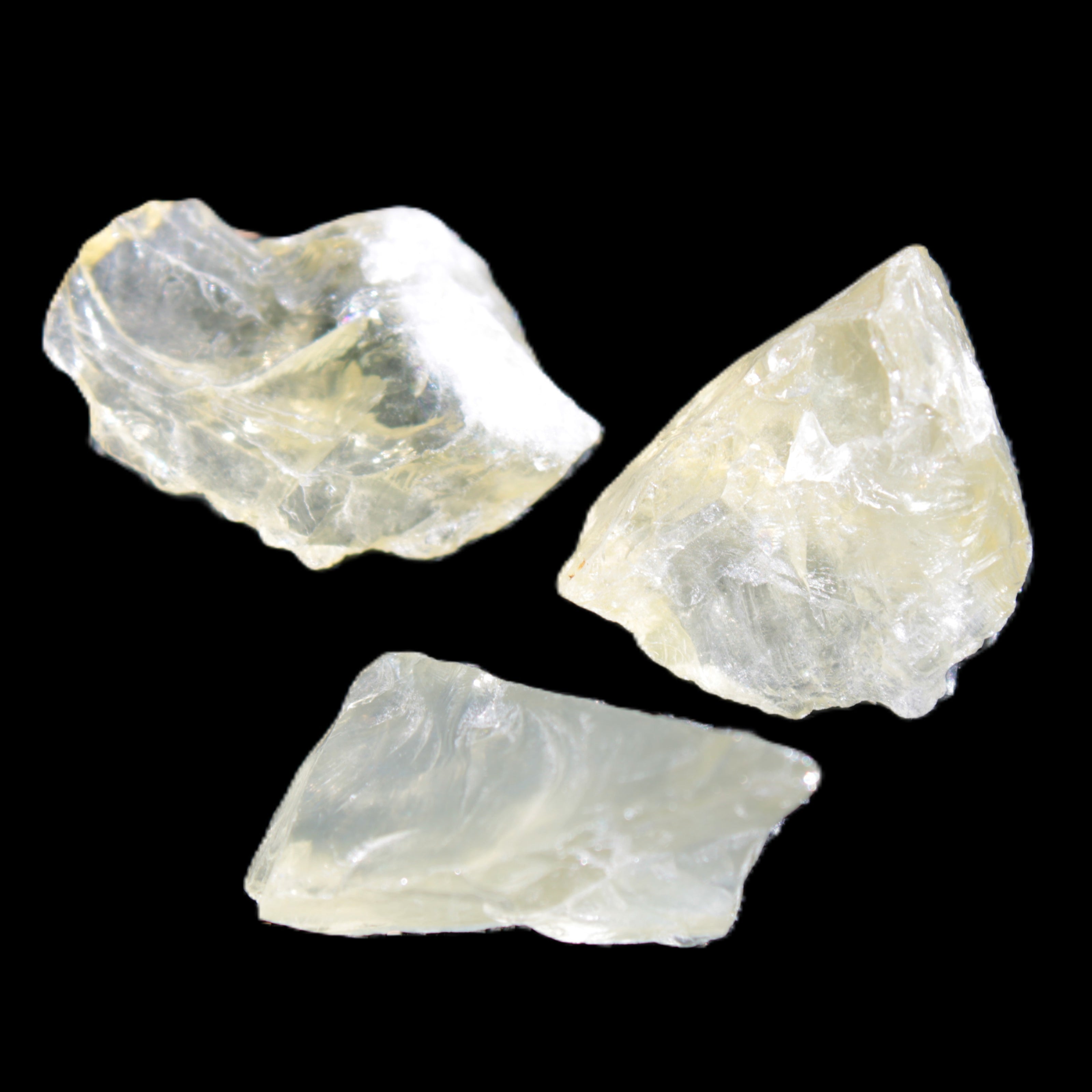 Citrine 2/3 natural crystals 18-20g Rocks and Things