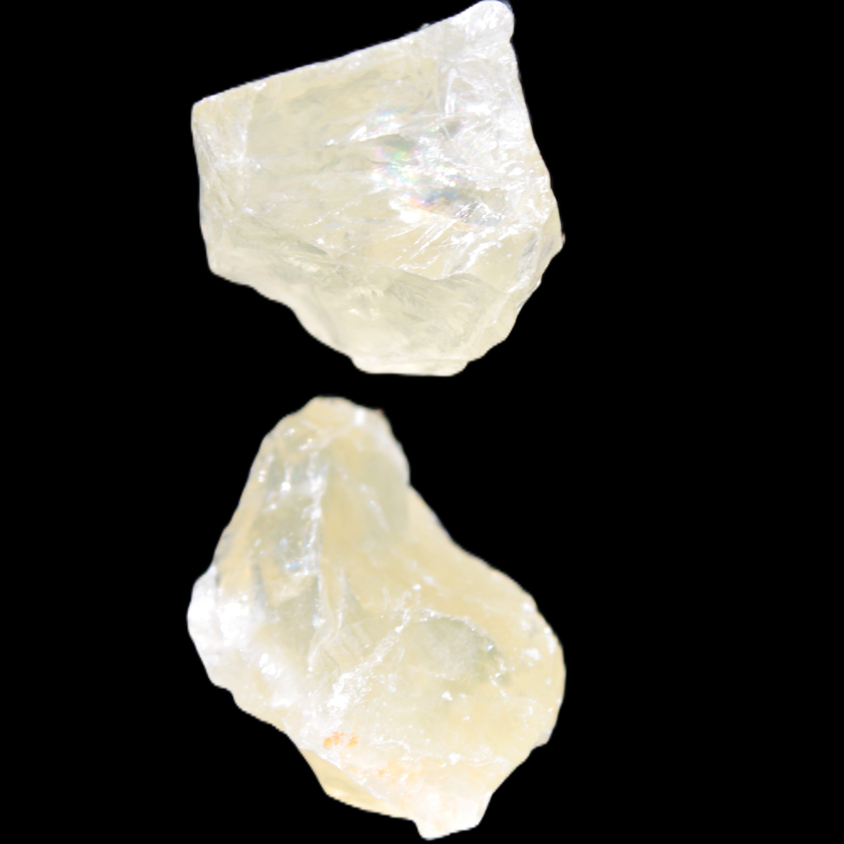 Citrine 2/3 natural crystals 18-20g Rocks and Things