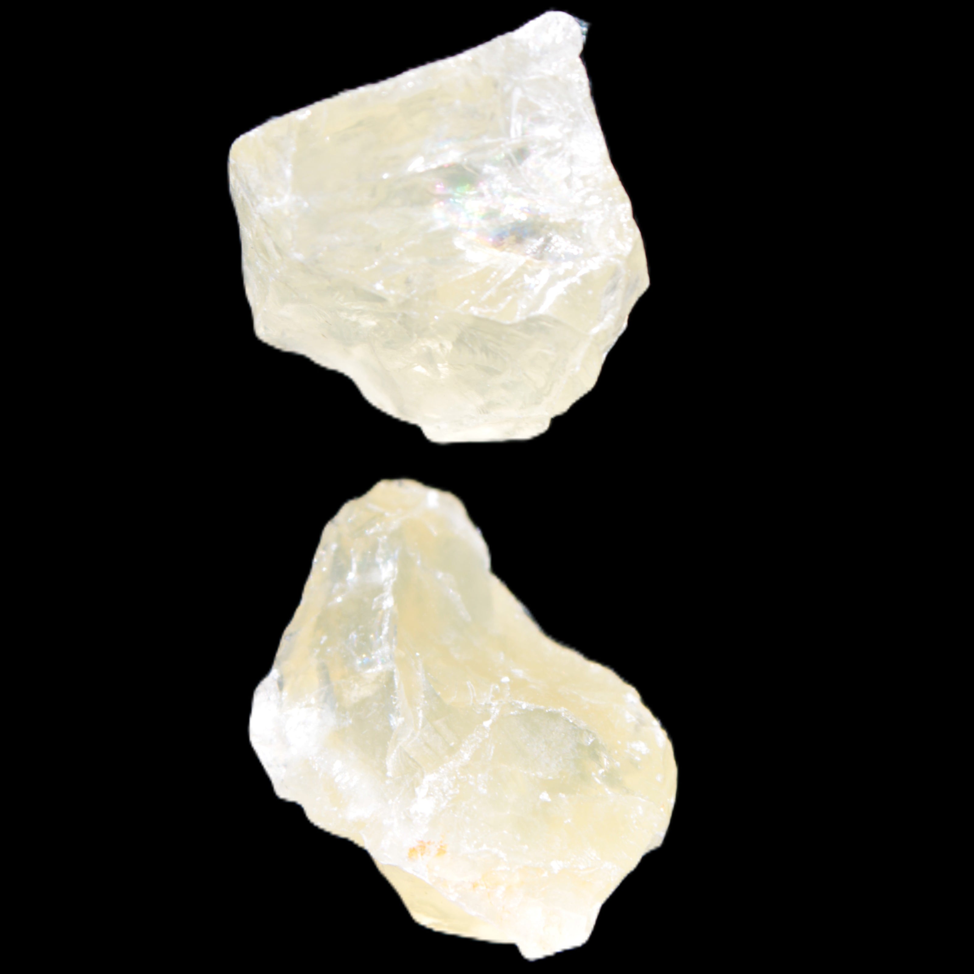 Citrine 2/3 natural crystals 18-20g Rocks and Things