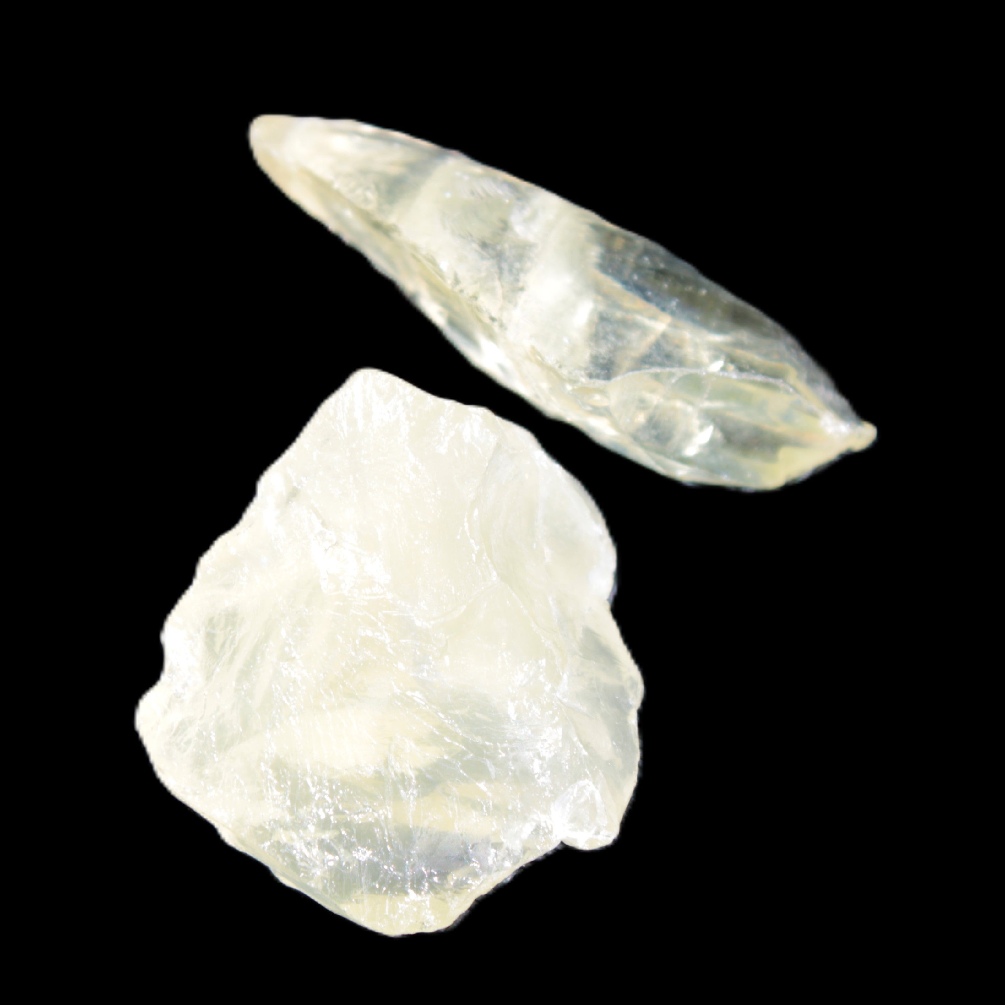 Citrine 2/3 natural crystals 18-20g Rocks and Things