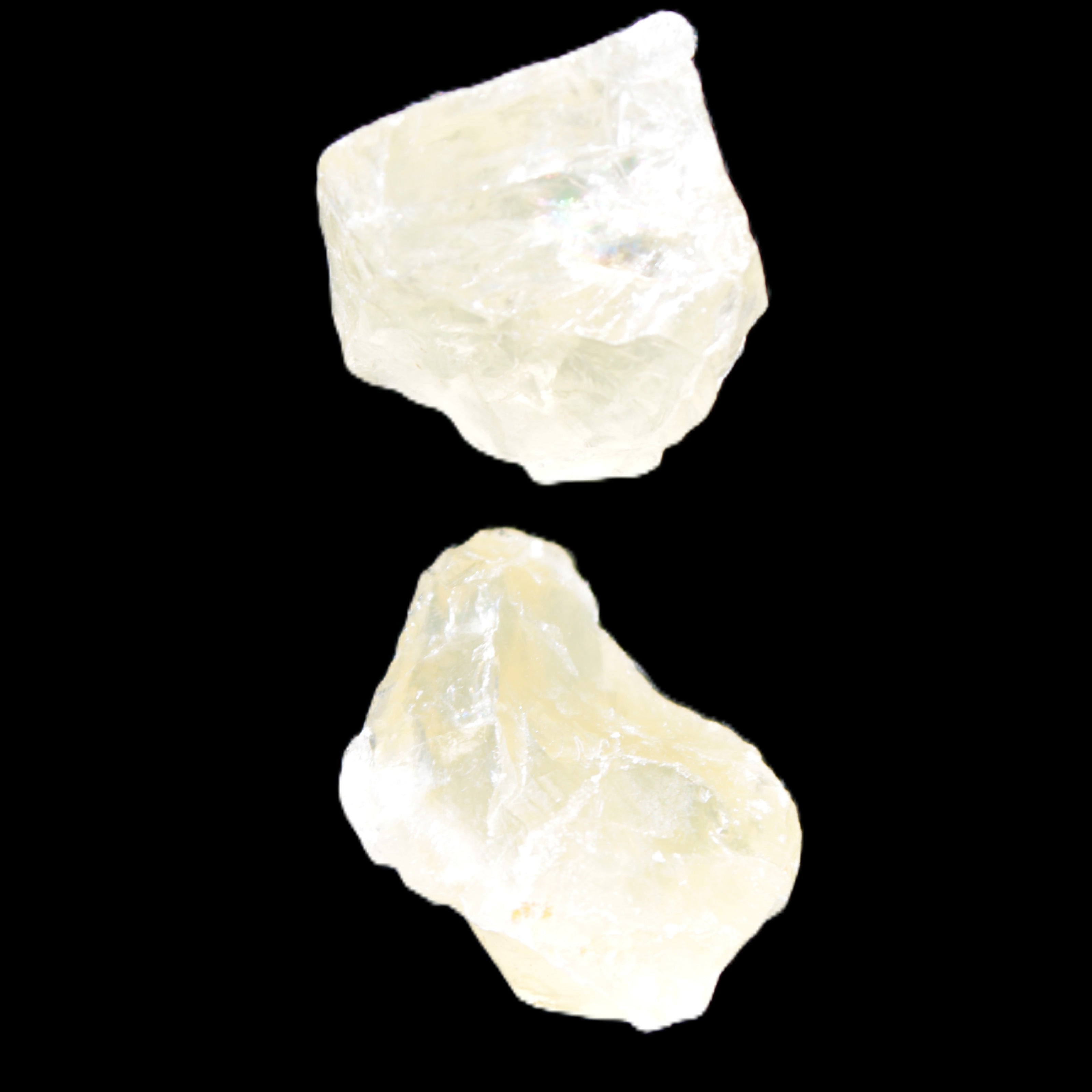 Citrine 2/3 natural crystals 18-20g Rocks and Things