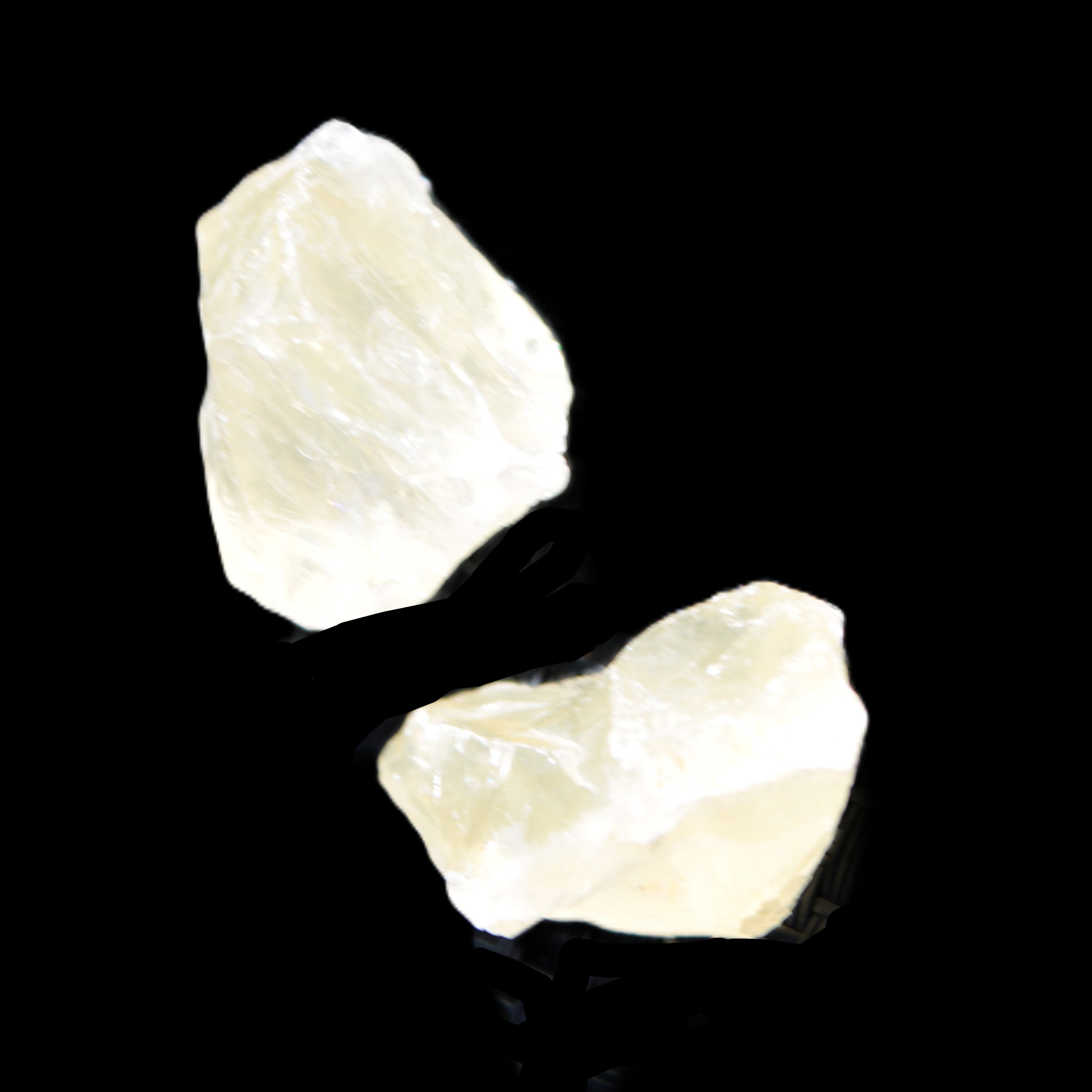 Citrine 2/3 natural crystals 18-20g Rocks and Things