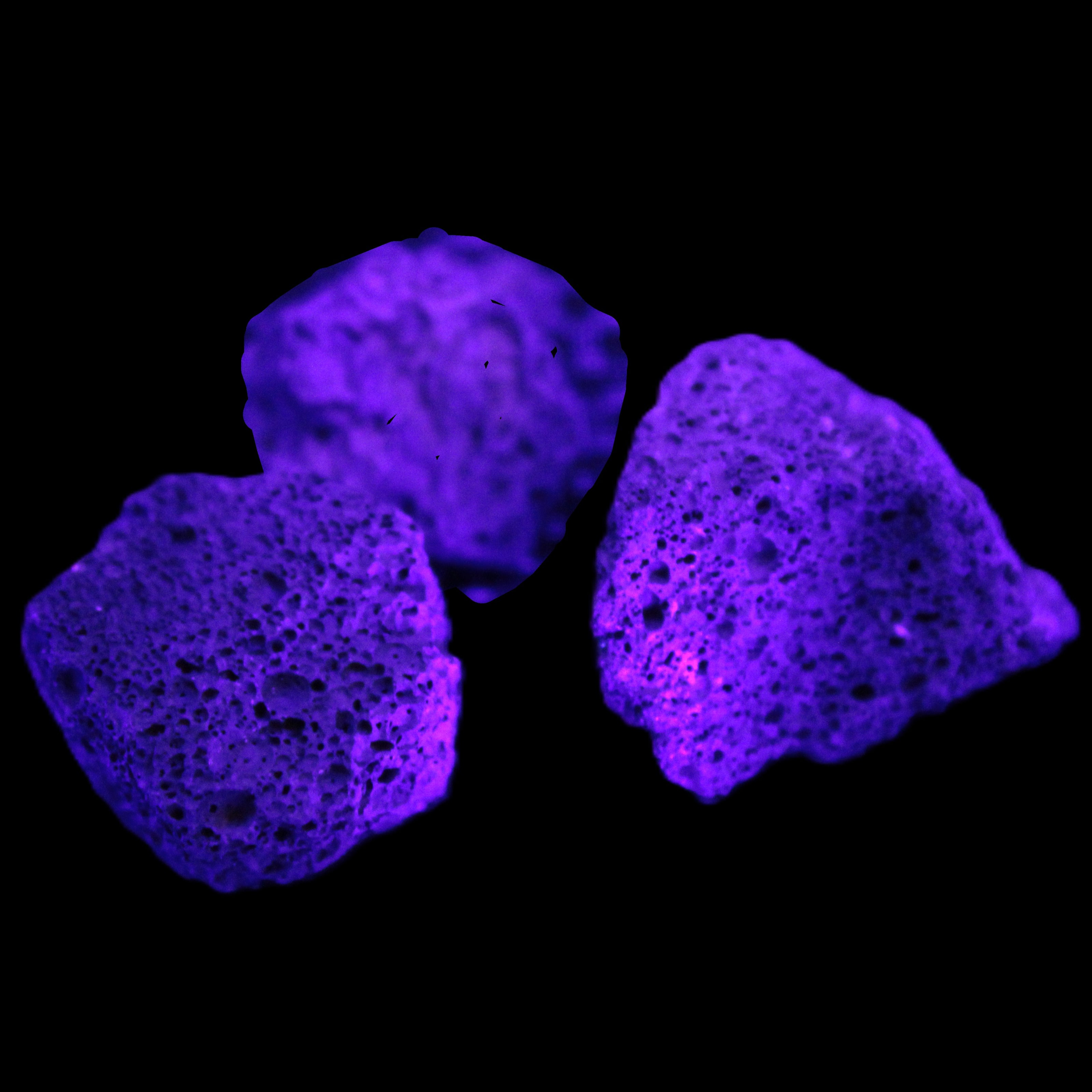 Vesicular Basalt 2/3 stones 22-41mm 18-24g Rocks and Things Store