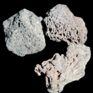 Vesicular Basalt 2/3 stones 22-41mm 18-24g Rocks and Things Store