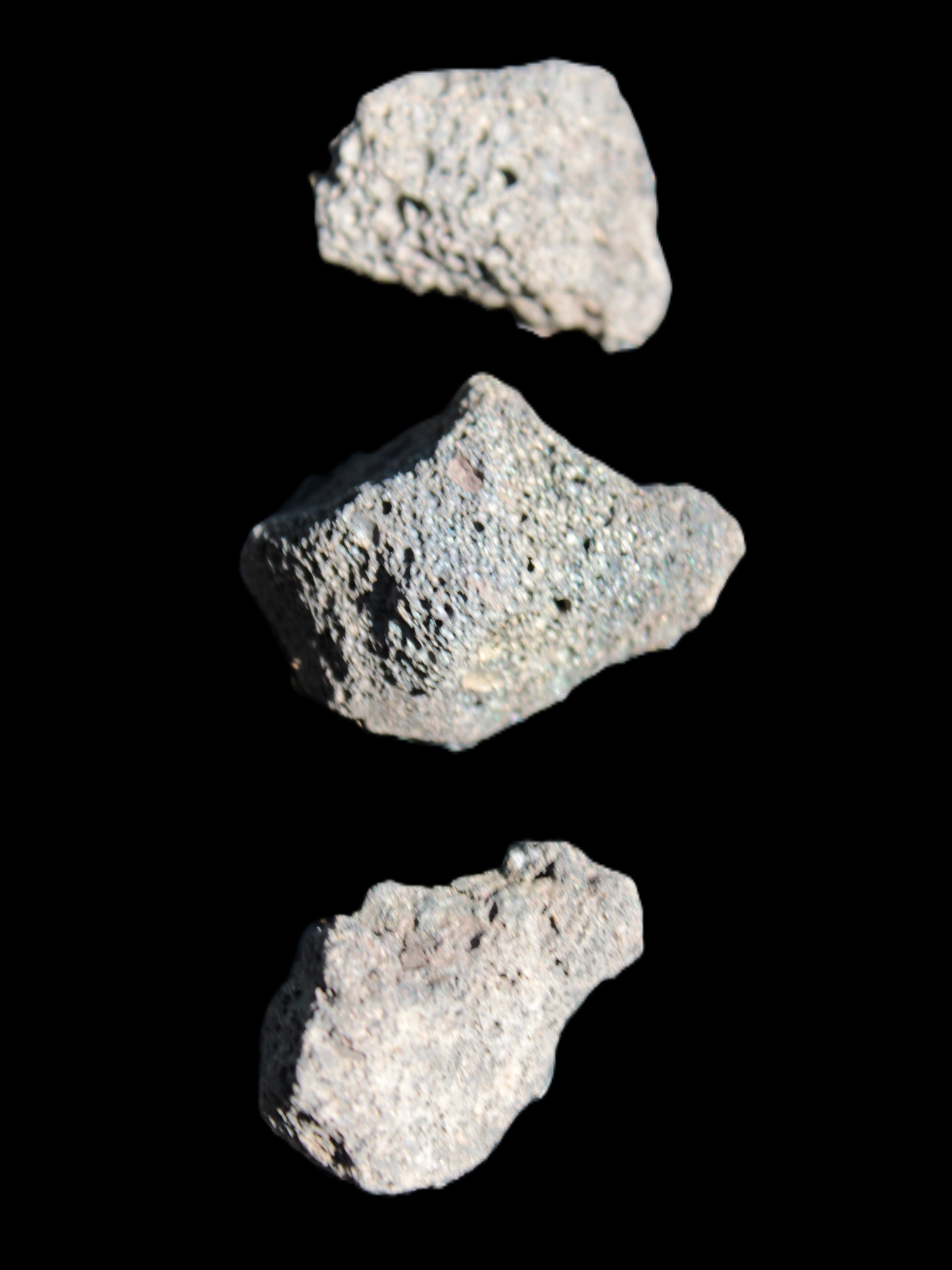 Vesicular Basalt 2/3 stones 22-41mm 18-24g Rocks and Things Store