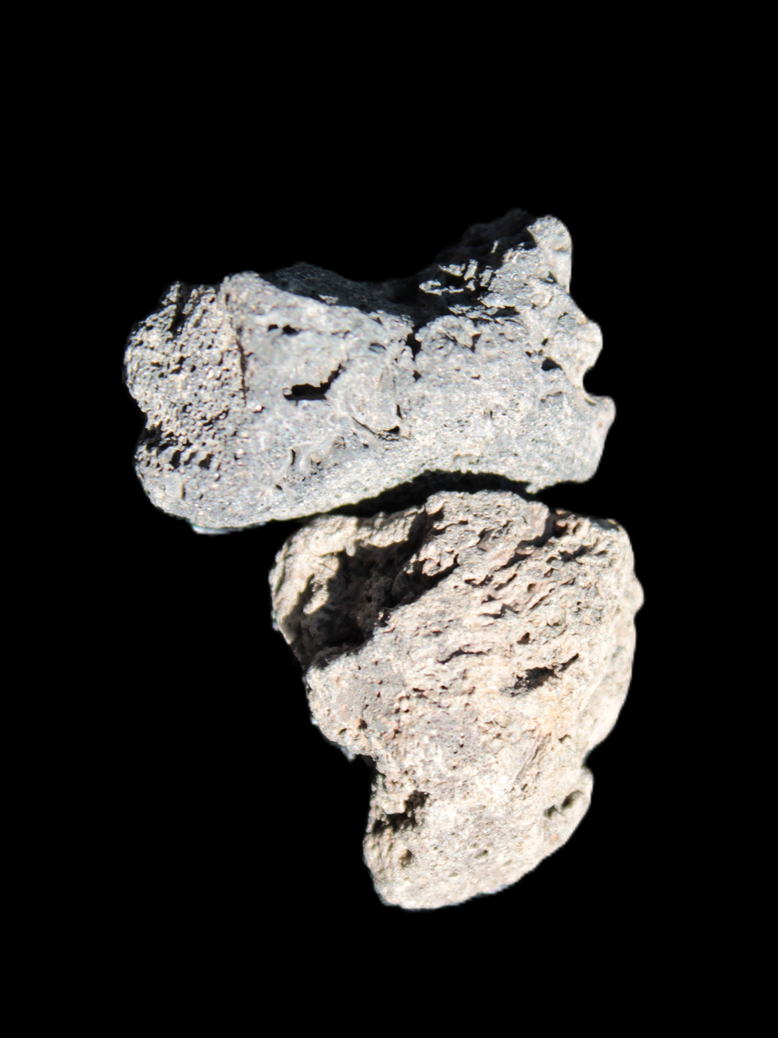 Vesicular Basalt 2/3 stones 22-41mm 18-24g Rocks and Things Store