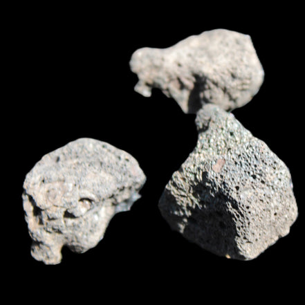 Vesicular Basalt 2/3 stones 22-41mm 18-24g Rocks and Things Store