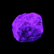 Apatite natural crystal 38/71g in UV light - Rocks and Things Store