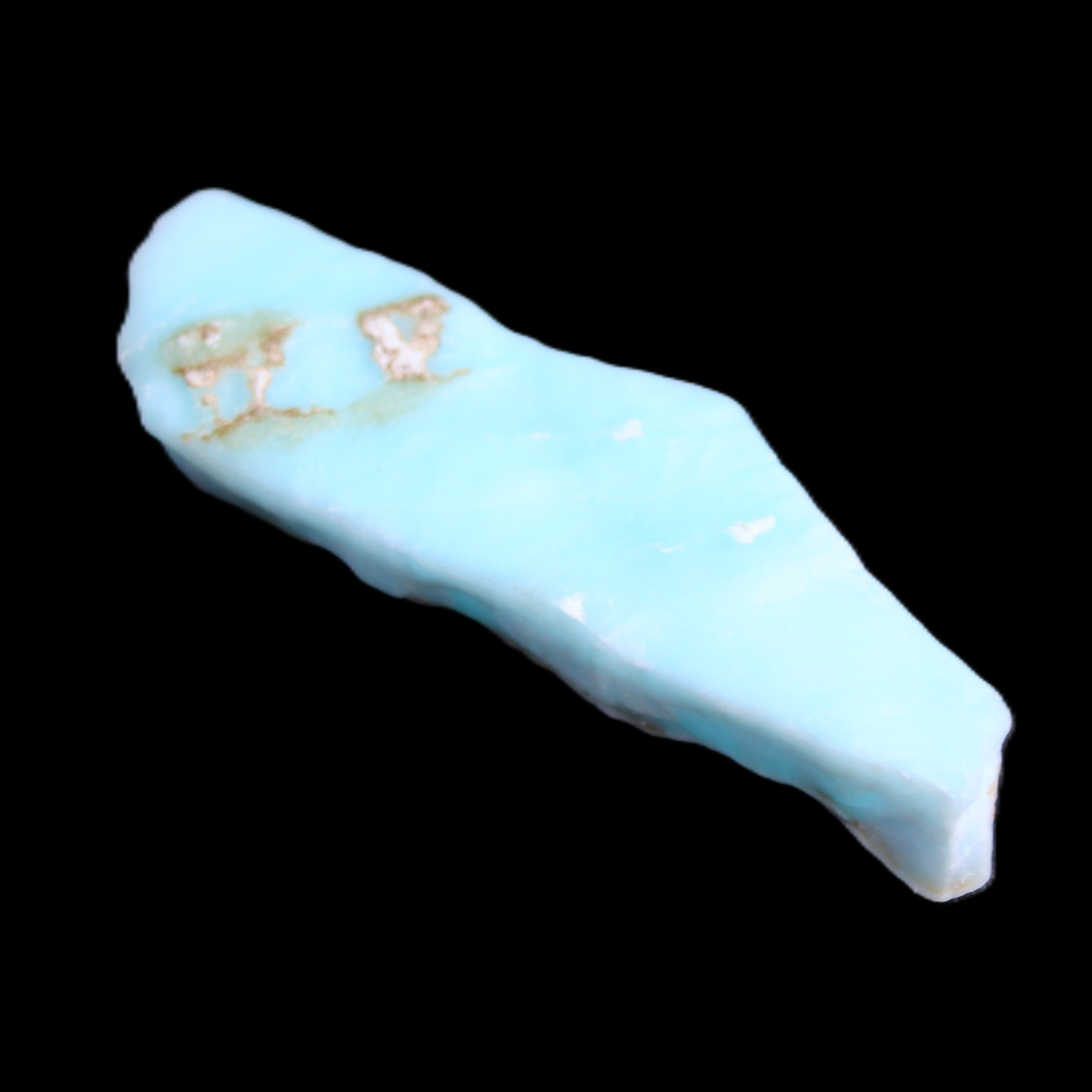 Blue Veszelyite Hemimorphite from Yunnan, China 7.6g in sunlight - Rocks and Things Store