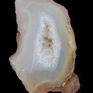 Agate geode slice 84*42*12mm  85g Rocks and Things Store