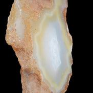 Agate geode slice 84*42*12mm  85g Rocks and Things Store