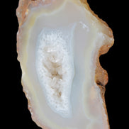Agate geode slice 84*42*12mm  85g Rocks and Things Store