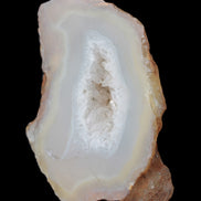 Agate geode slice 84*42*12mm  85g Rocks and Things Store