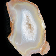 Agate geode slice 84*42*12mm  85g Rocks and Things Store