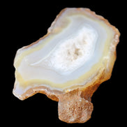 Agate geode slice 84*42*12mm  85g in sunlight - Rocks and Things Store