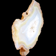 Agate geode slice 84*42*12mm  85g in sunlight - Rocks and Things Store