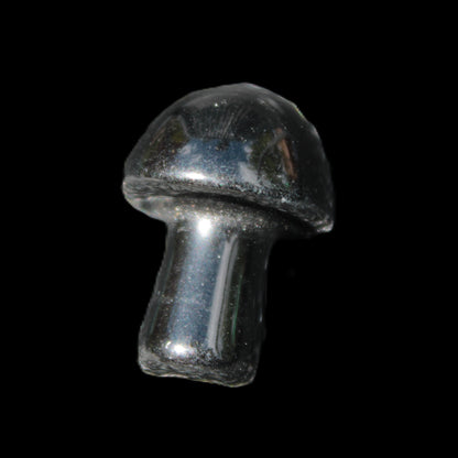 Black Obsidian mushroom 20mm  3-4g Rocks and Things Store