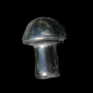 Black Obsidian mushroom 20mm  3-4g Rocks and Things Store