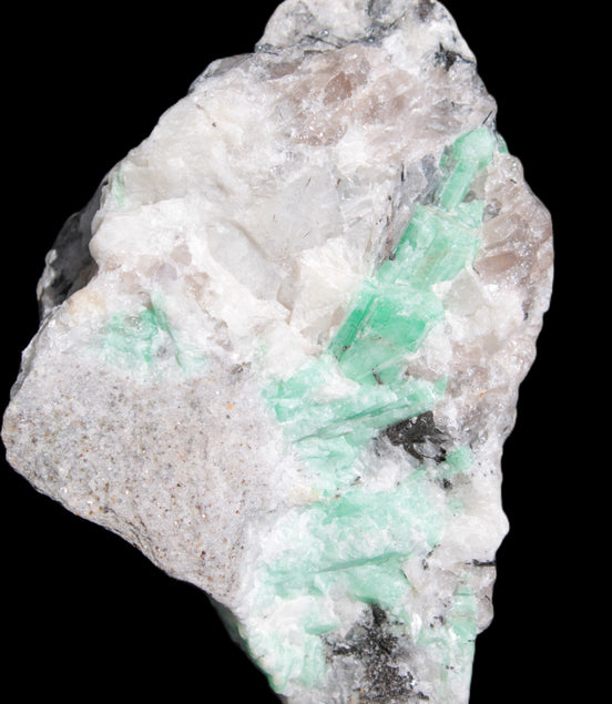 Emerald Beryl specimen from Wenshen, Yunan, China 269g Rocks and Things Store
