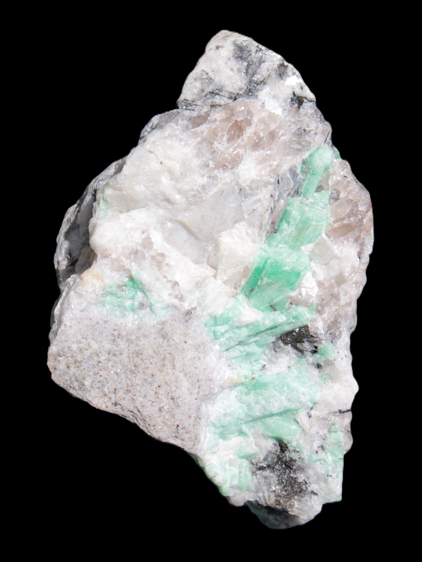 Emerald Beryl specimen from Wenshen, Yunan, China 269g Rocks and Things Store