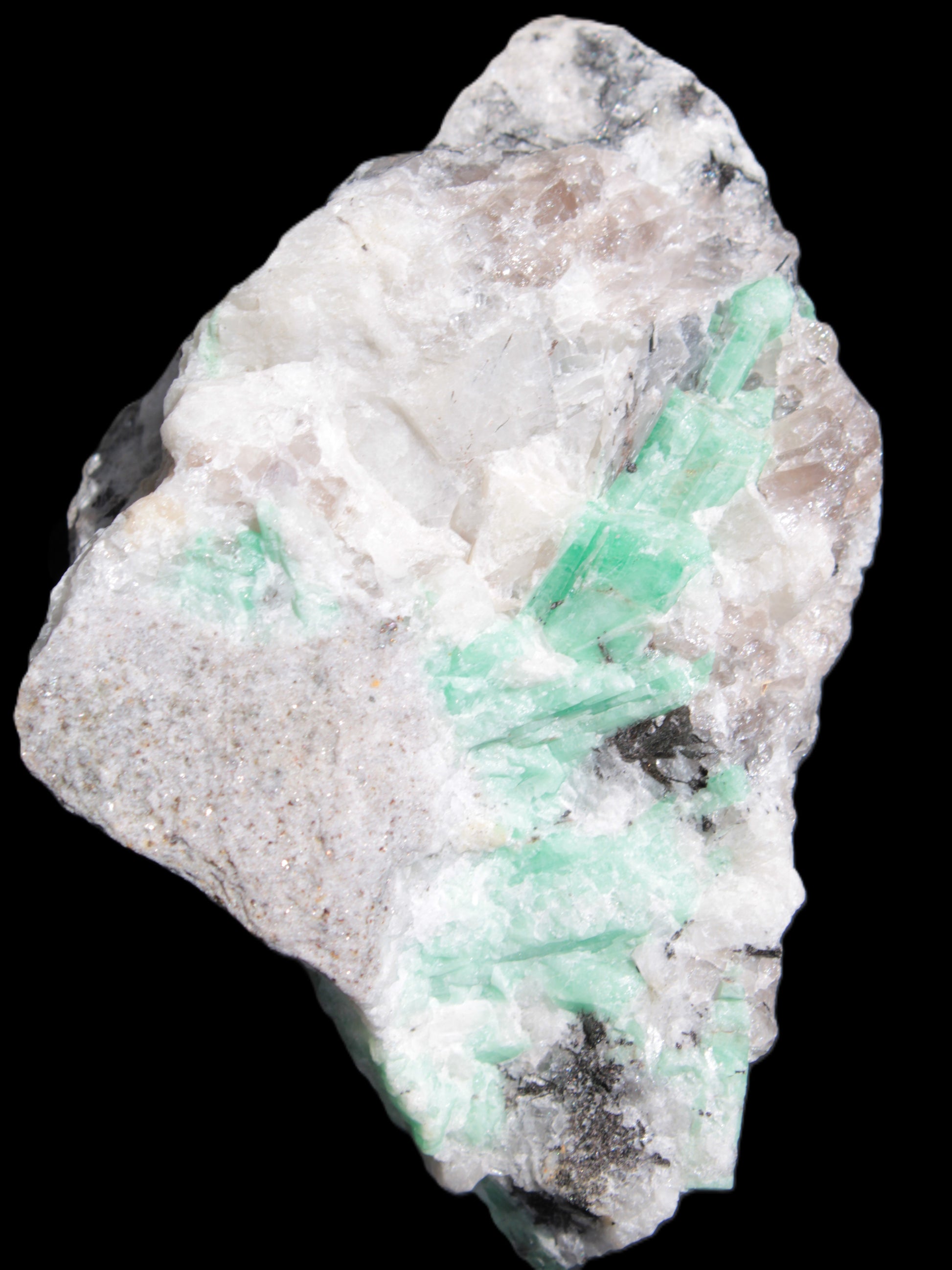 Emerald Beryl specimen from Wenshen, Yunan, China 269g Rocks and Things Store