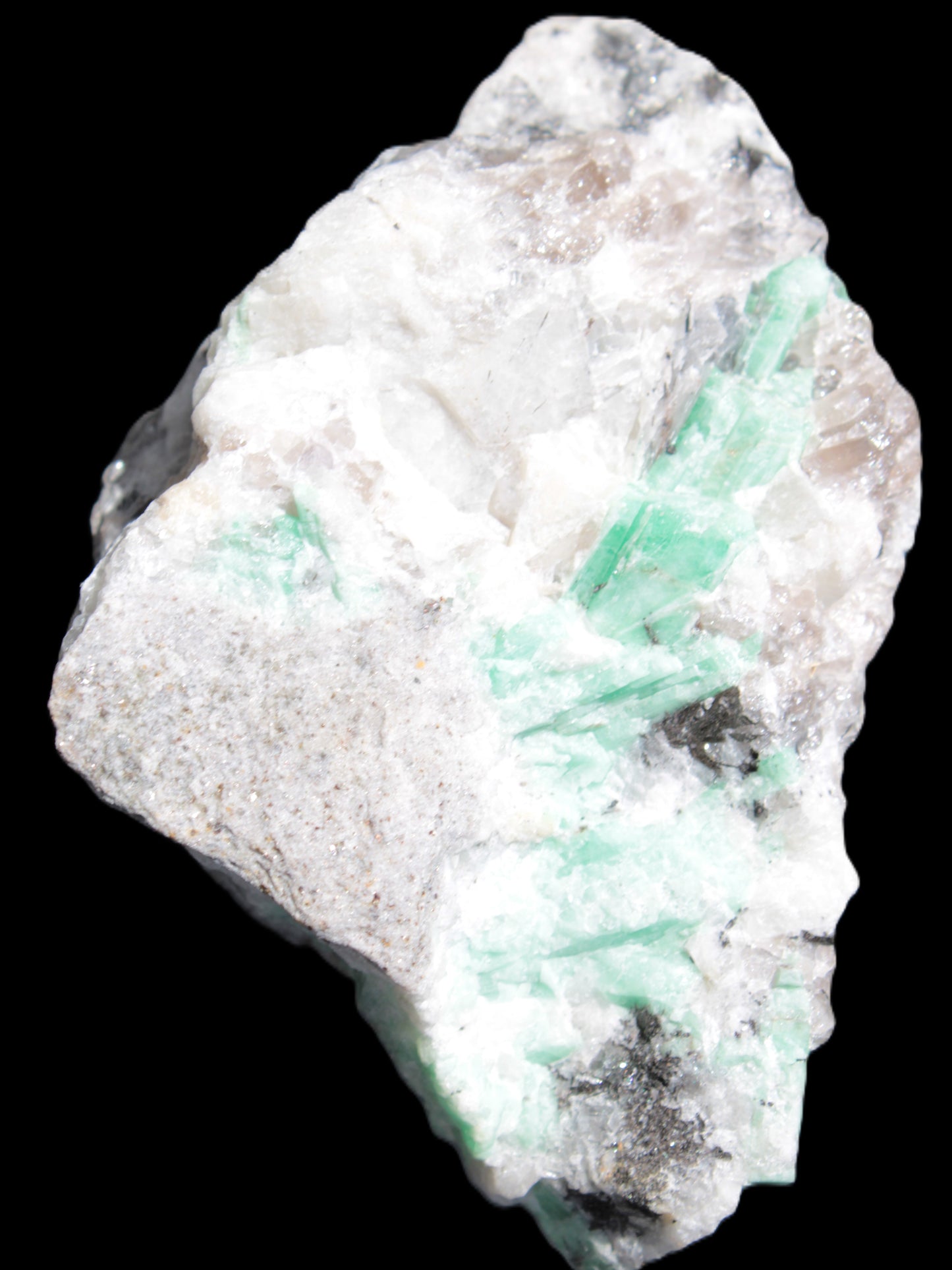 Emerald Beryl specimen from Wenshen, Yunan, China 269g Rocks and Things Store