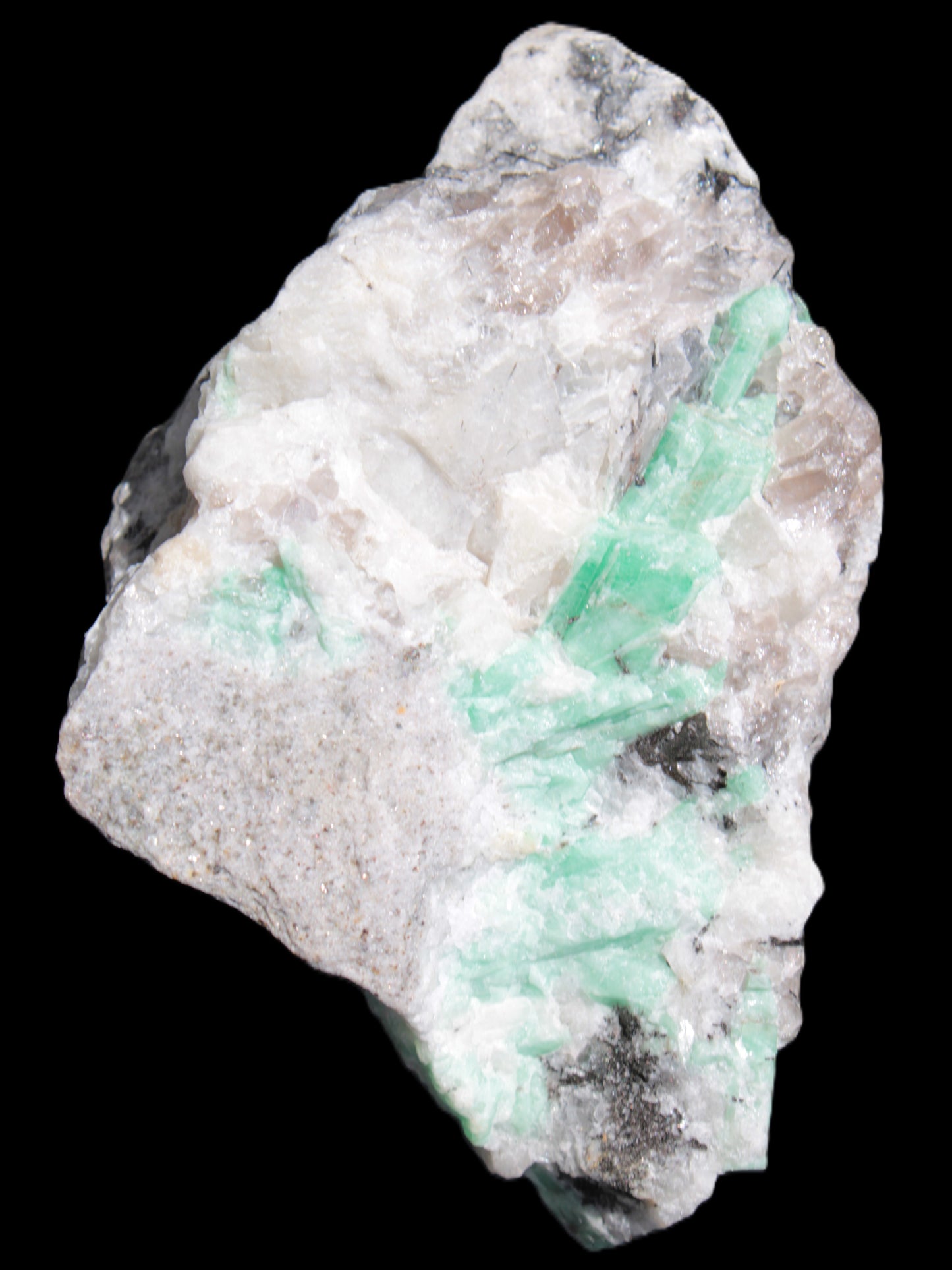 Emerald Beryl specimen from Wenshen, Yunan, China 269g Rocks and Things Store