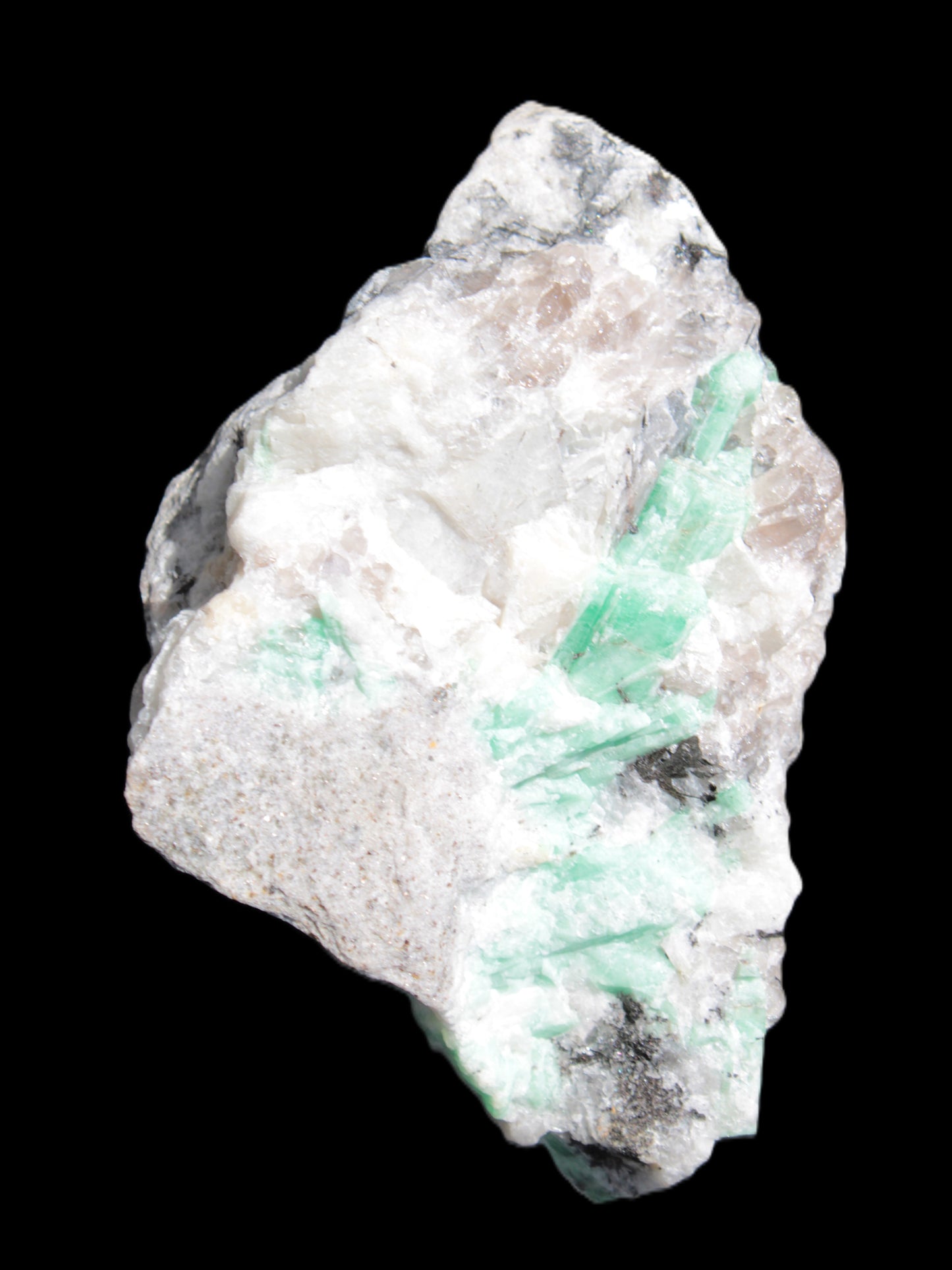 Emerald Beryl specimen from Wenshen, Yunan, China 269g Rocks and Things Store