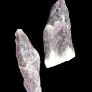 Super Seven Elestial Amethyst 1/2 crystals 12-17g in sunlight - Rocks and Things Store