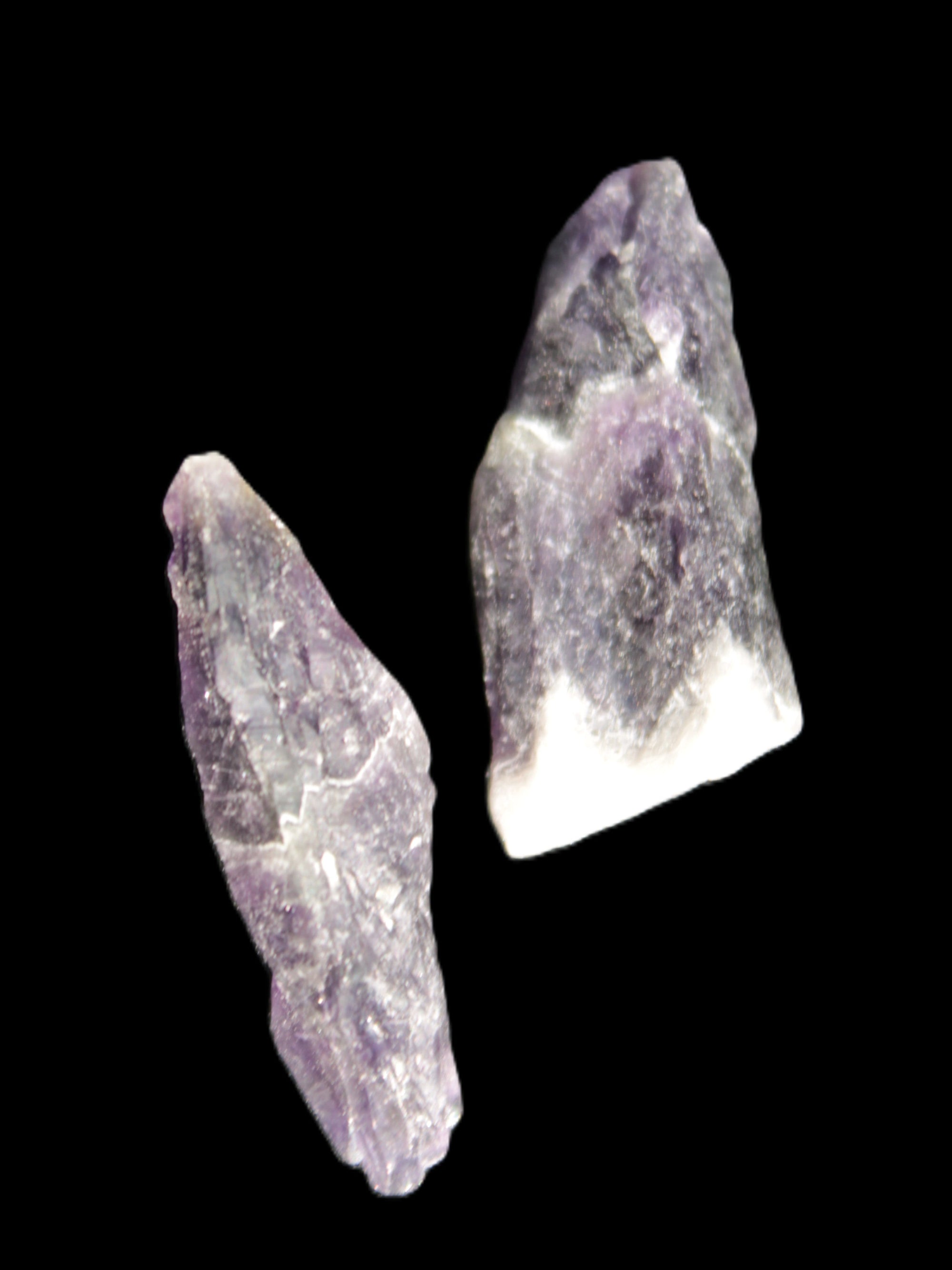 Super Seven Elestial Amethyst 1/2 crystals 12-17g Rocks and Things Store