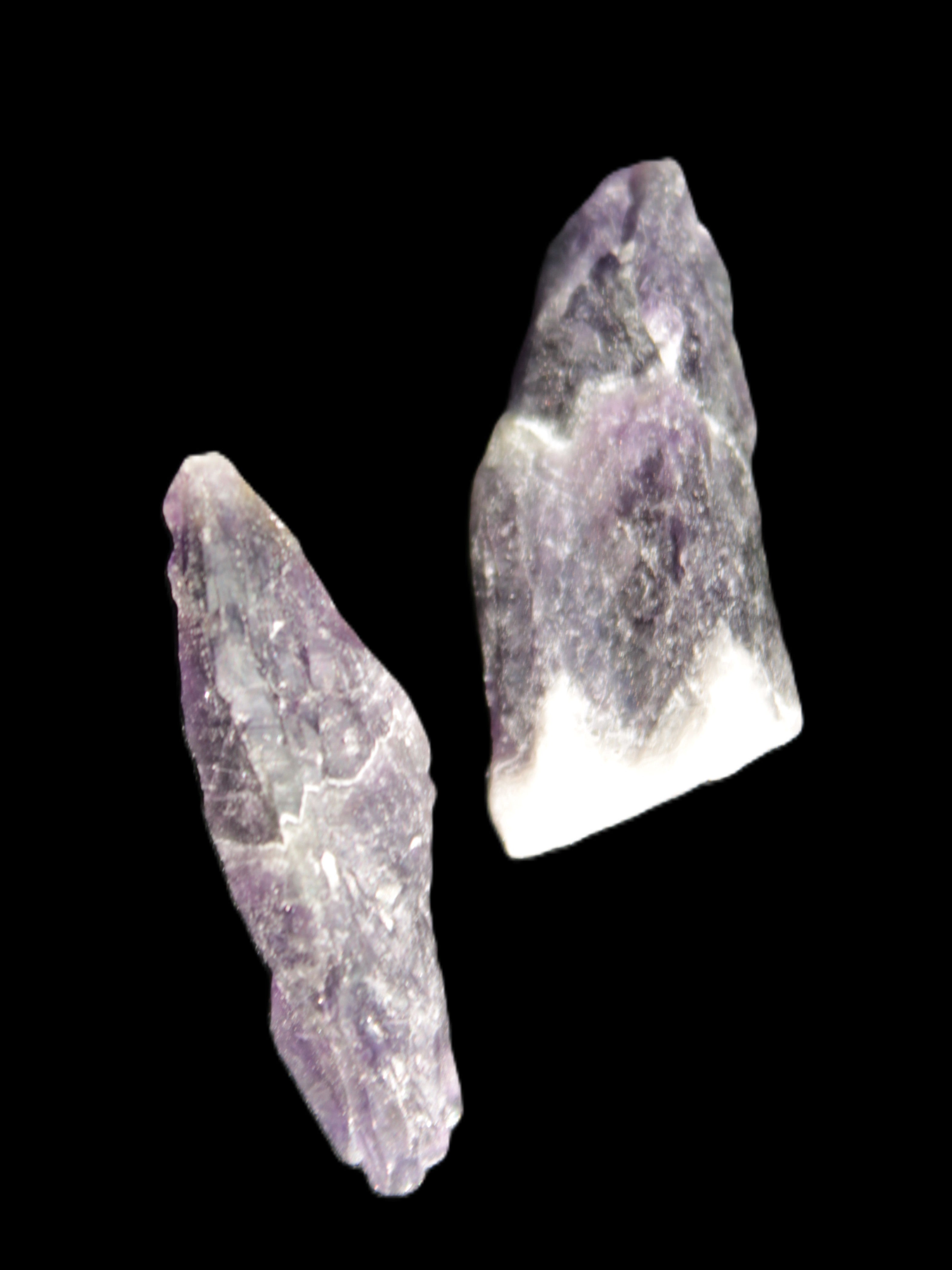 Super Seven Elestial Amethyst 1/2 crystals 12-17g Rocks and Things Store