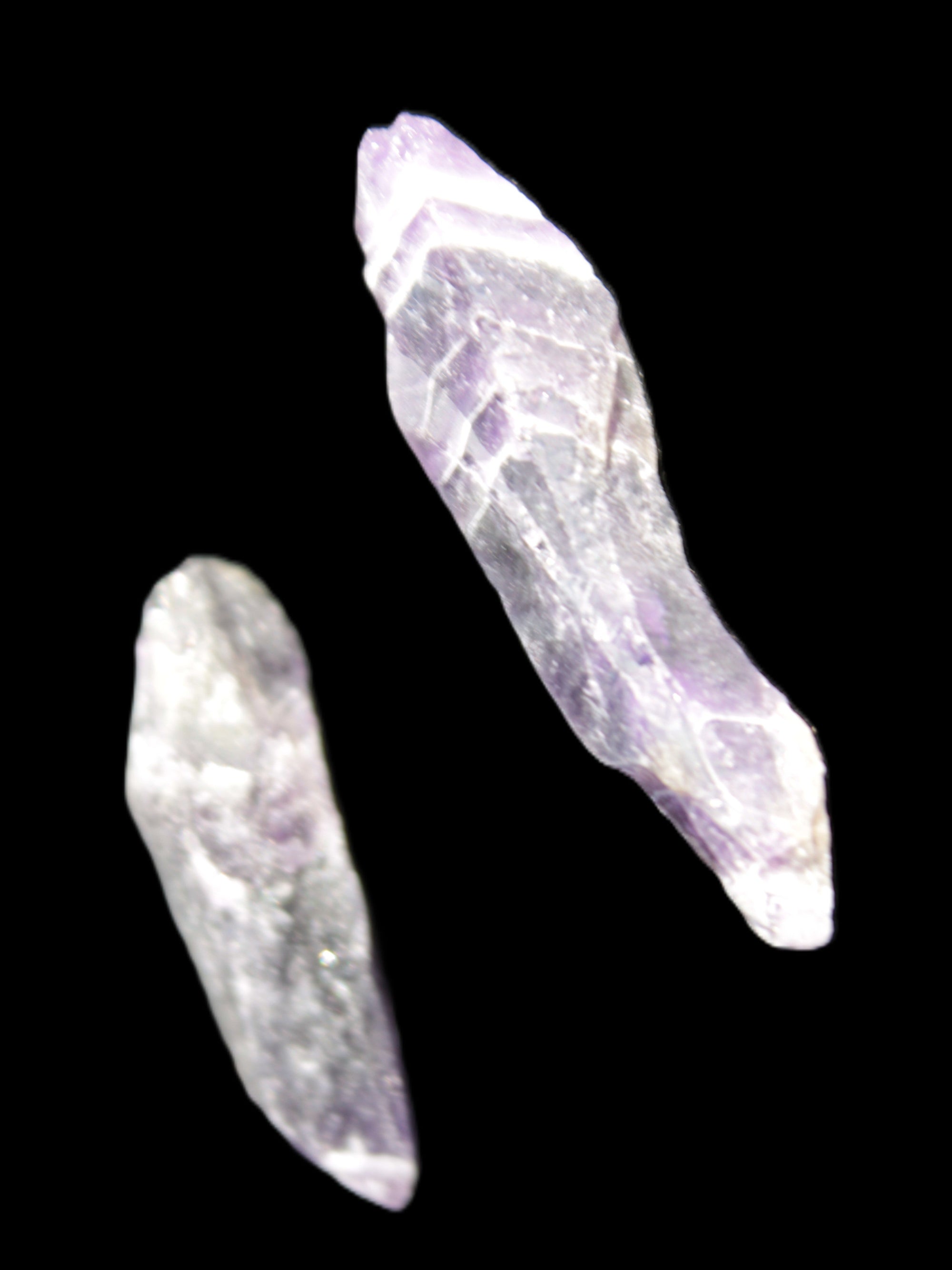 Super Seven Elestial Amethyst 1/2 crystals 12-17g Rocks and Things Store