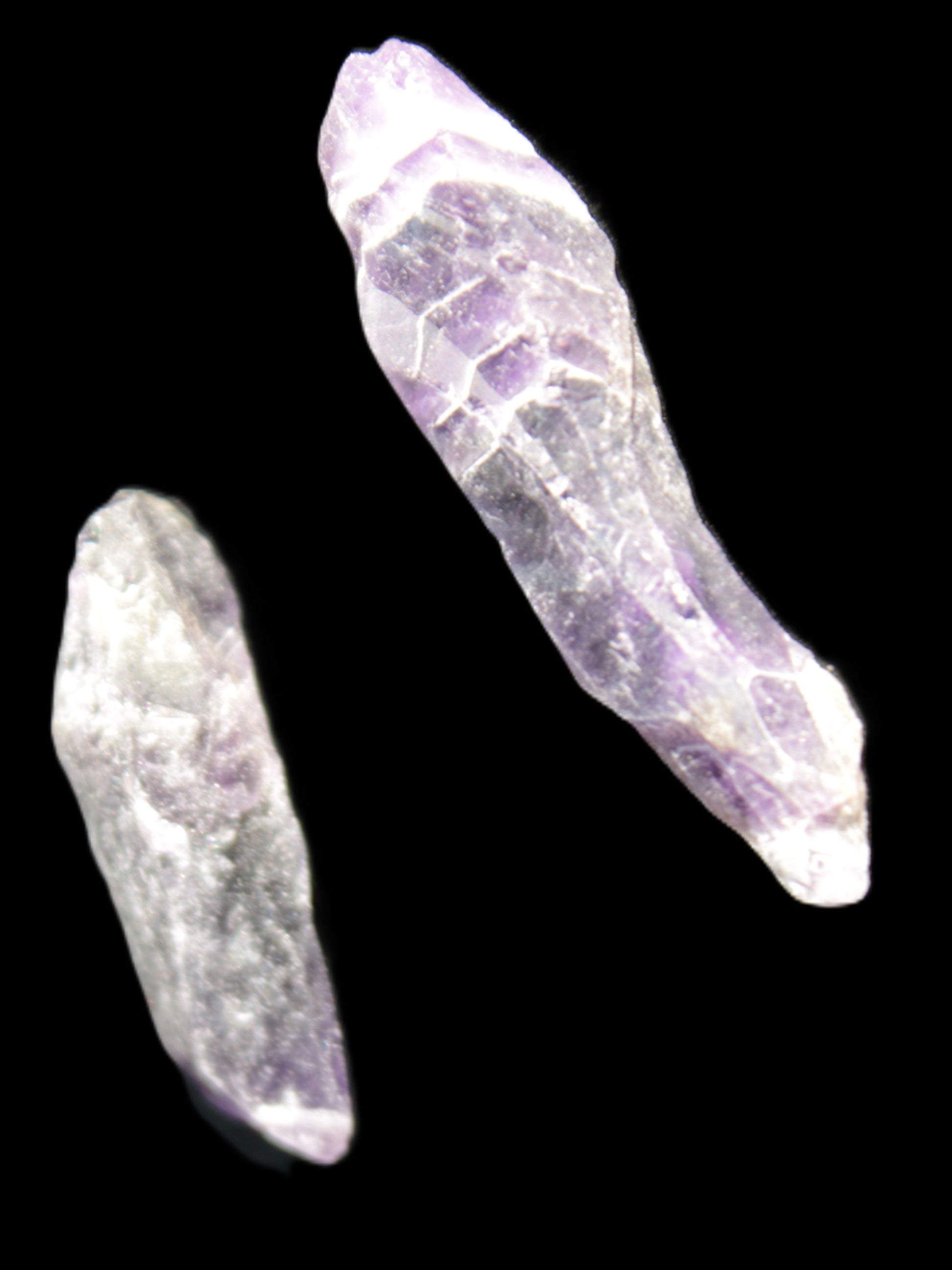 Super Seven Elestial Amethyst 1/2 crystals 12-17g Rocks and Things Store