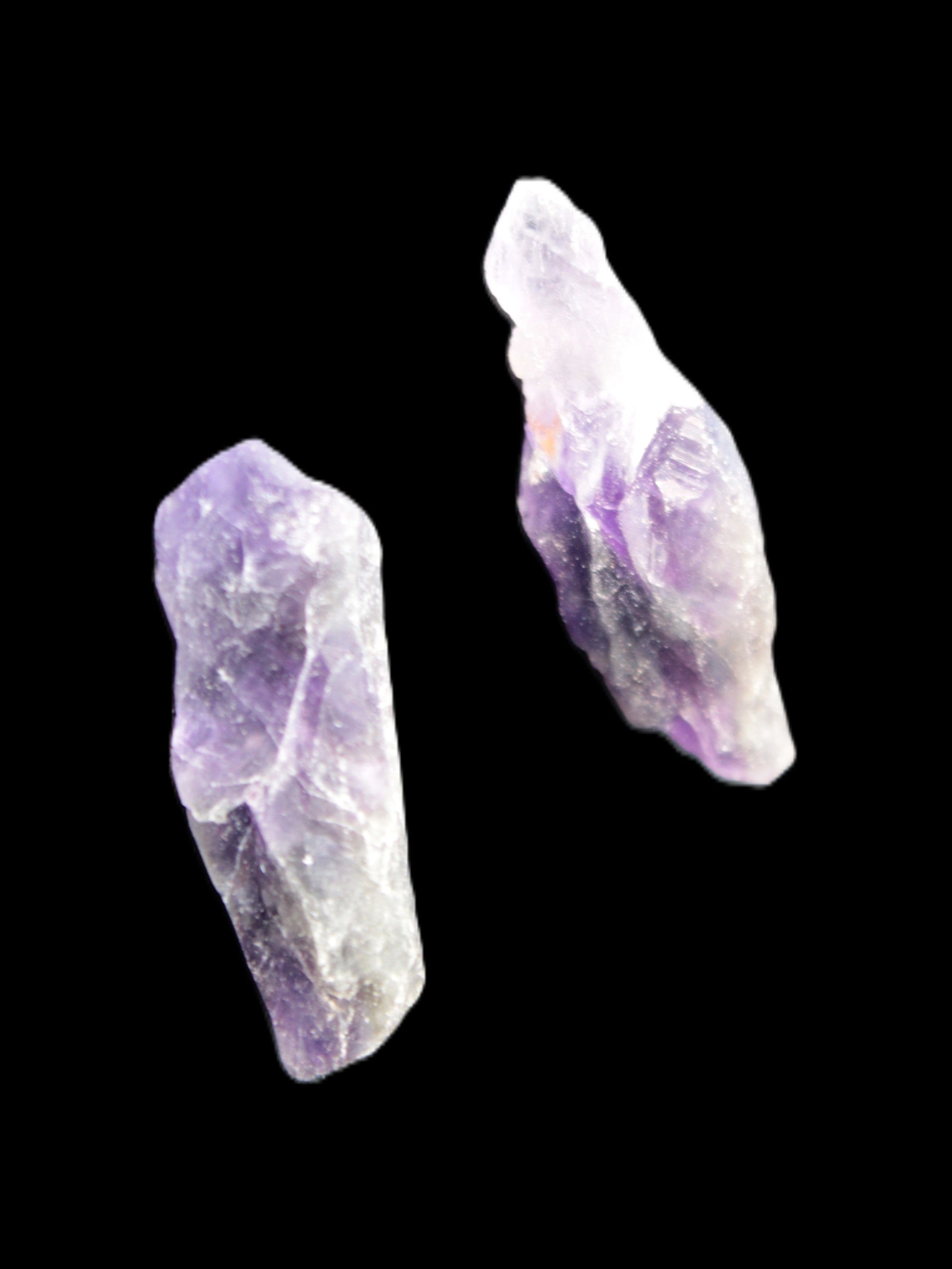Super Seven Elestial Amethyst 1/2 crystals 12-17g in sunshine - Rocks and Things Store