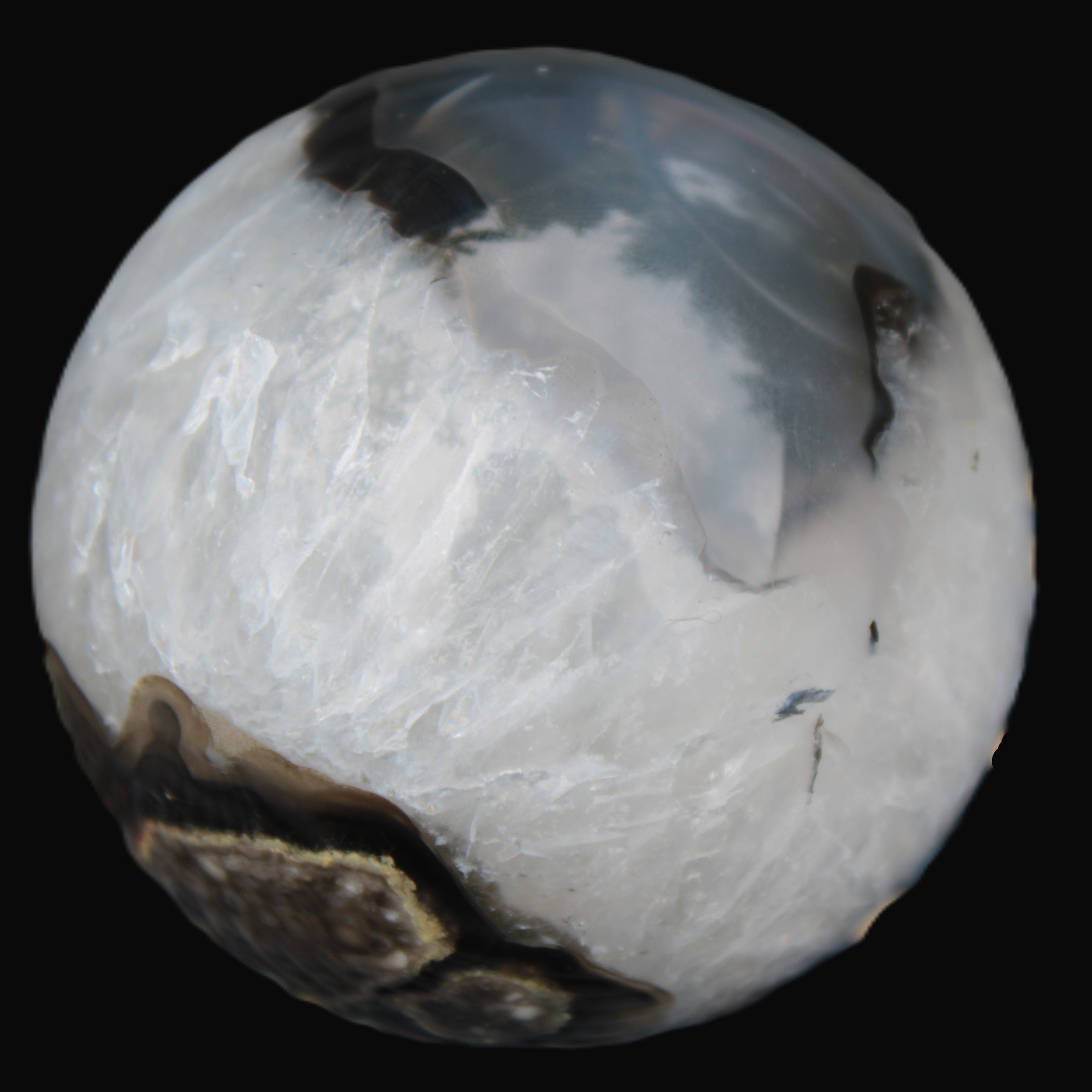 Volcano Agate sphere 63mm 362g Rocks and Things