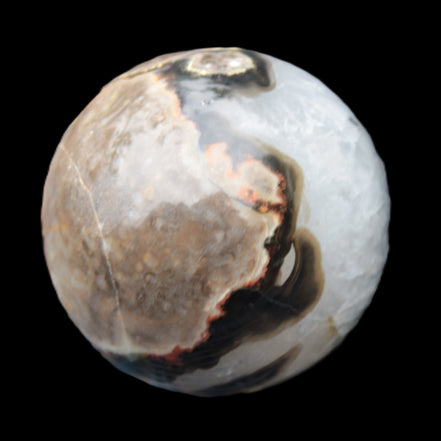 Volcano Agate sphere 63mm 362g Rocks and Things