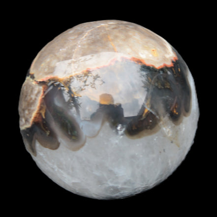 Volcano Agate sphere 63mm 362g Rocks and Things