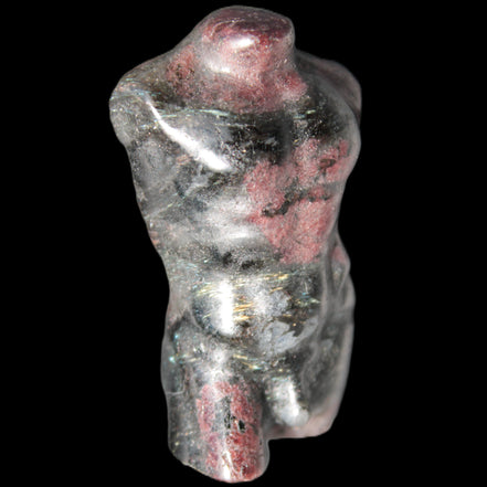 Garnet hand-carved male torso 124g Rocks and Things Store