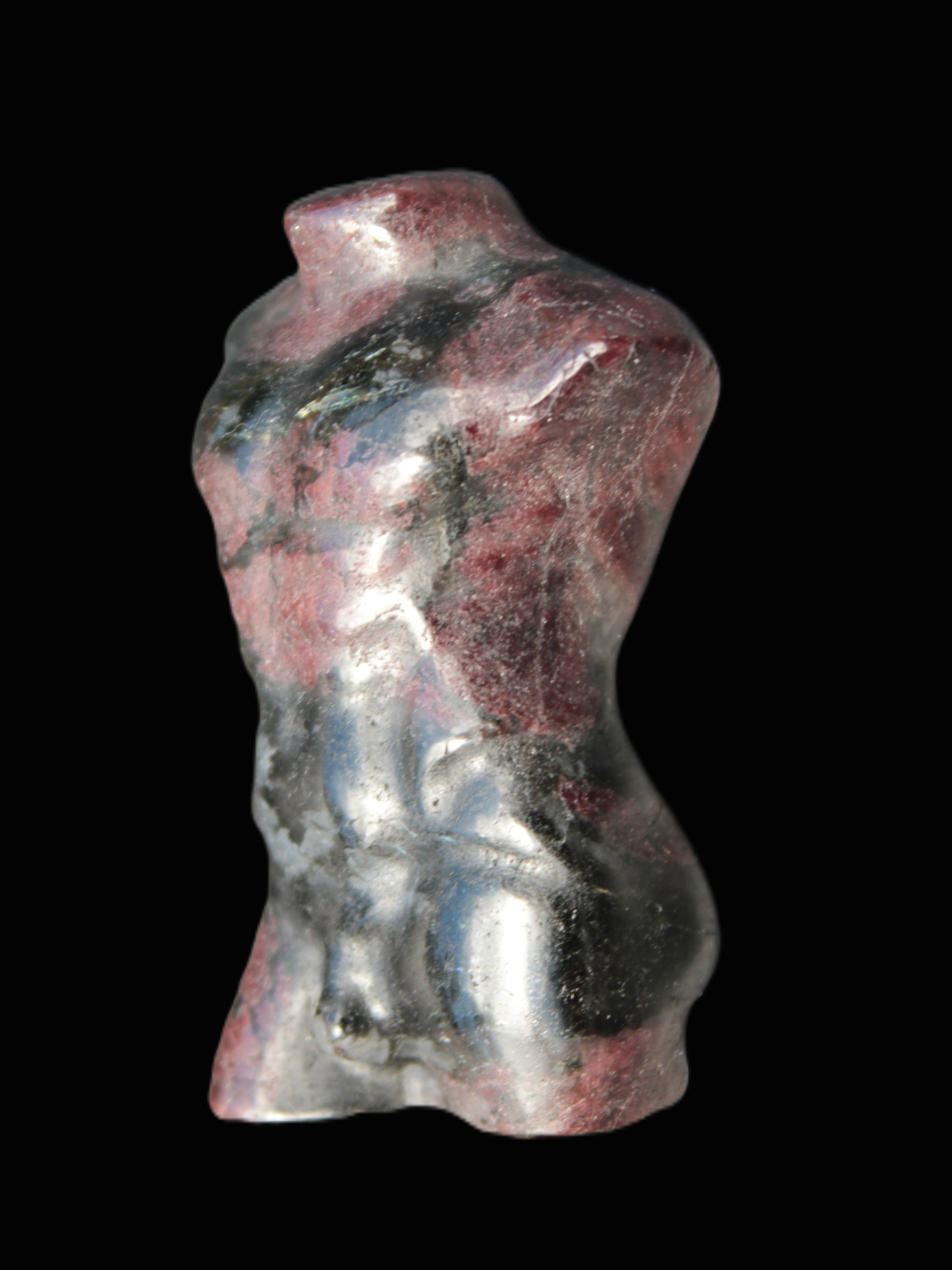 Garnet hand-carved male torso 124g Rocks and Things Store