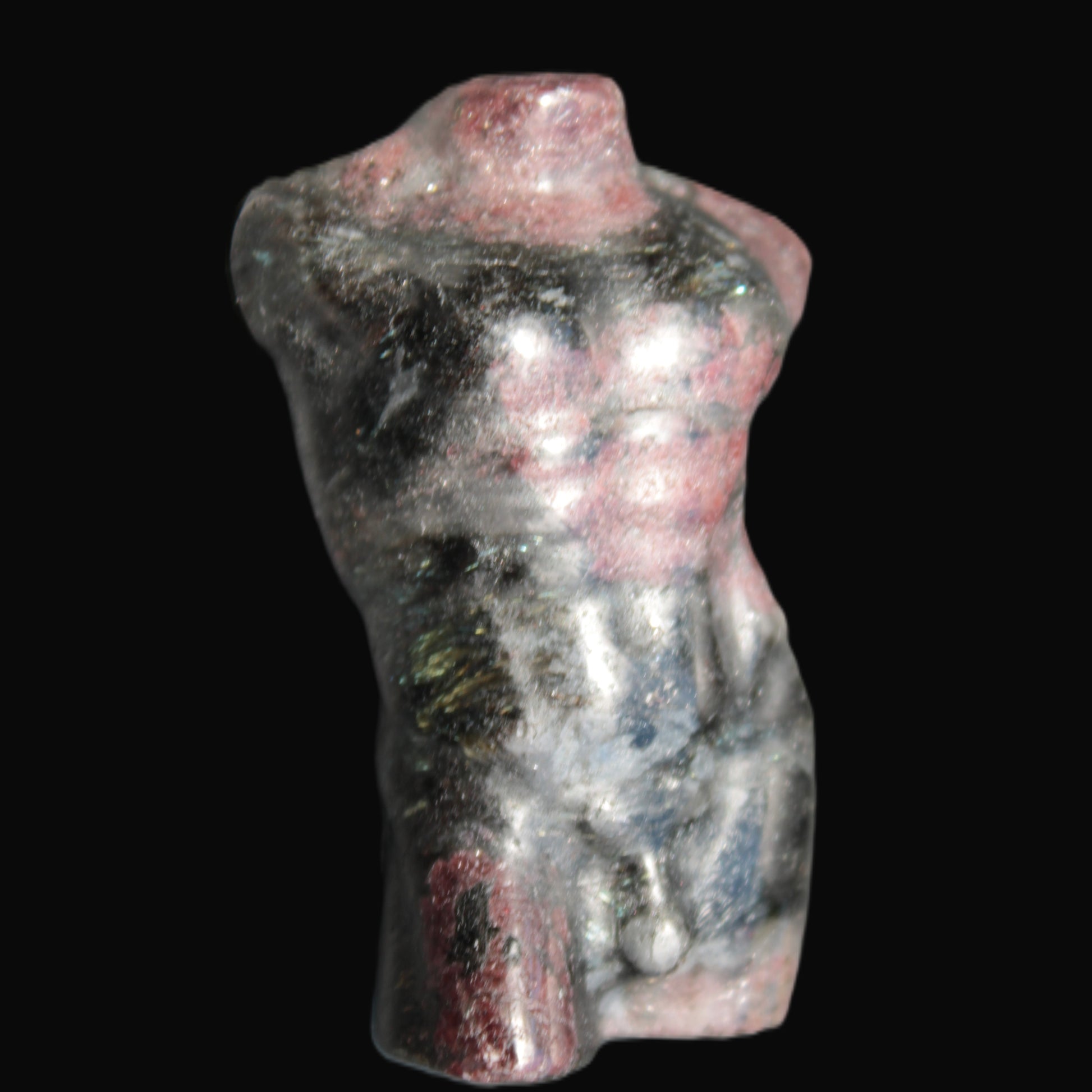 Garnet hand-carved male torso 124g Rocks and Things Store