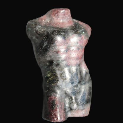 Garnet hand-carved male torso 124g Rocks and Things Store