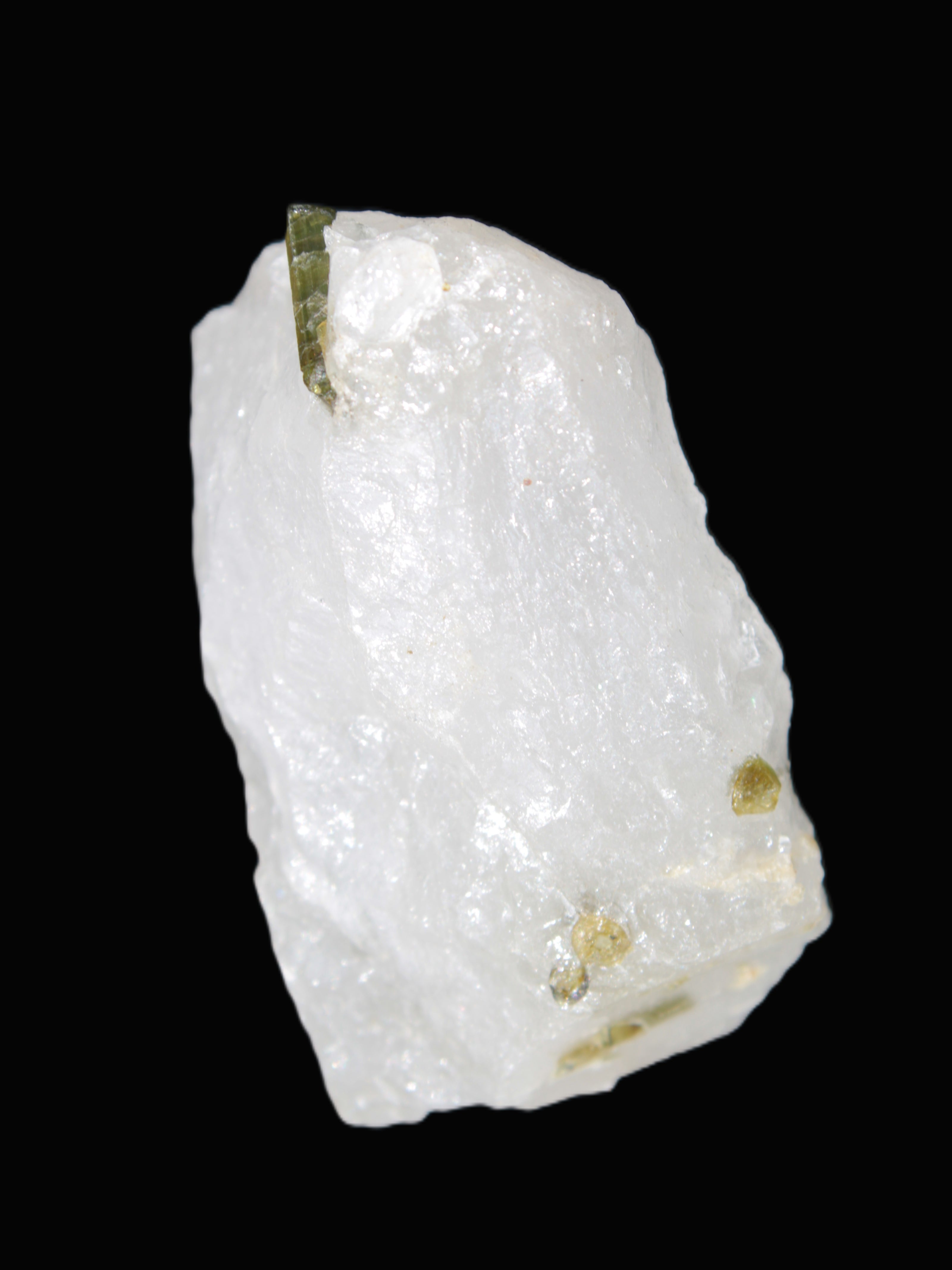 Green Tourmaline in Quartz specimen 40g Rocks and Things Store