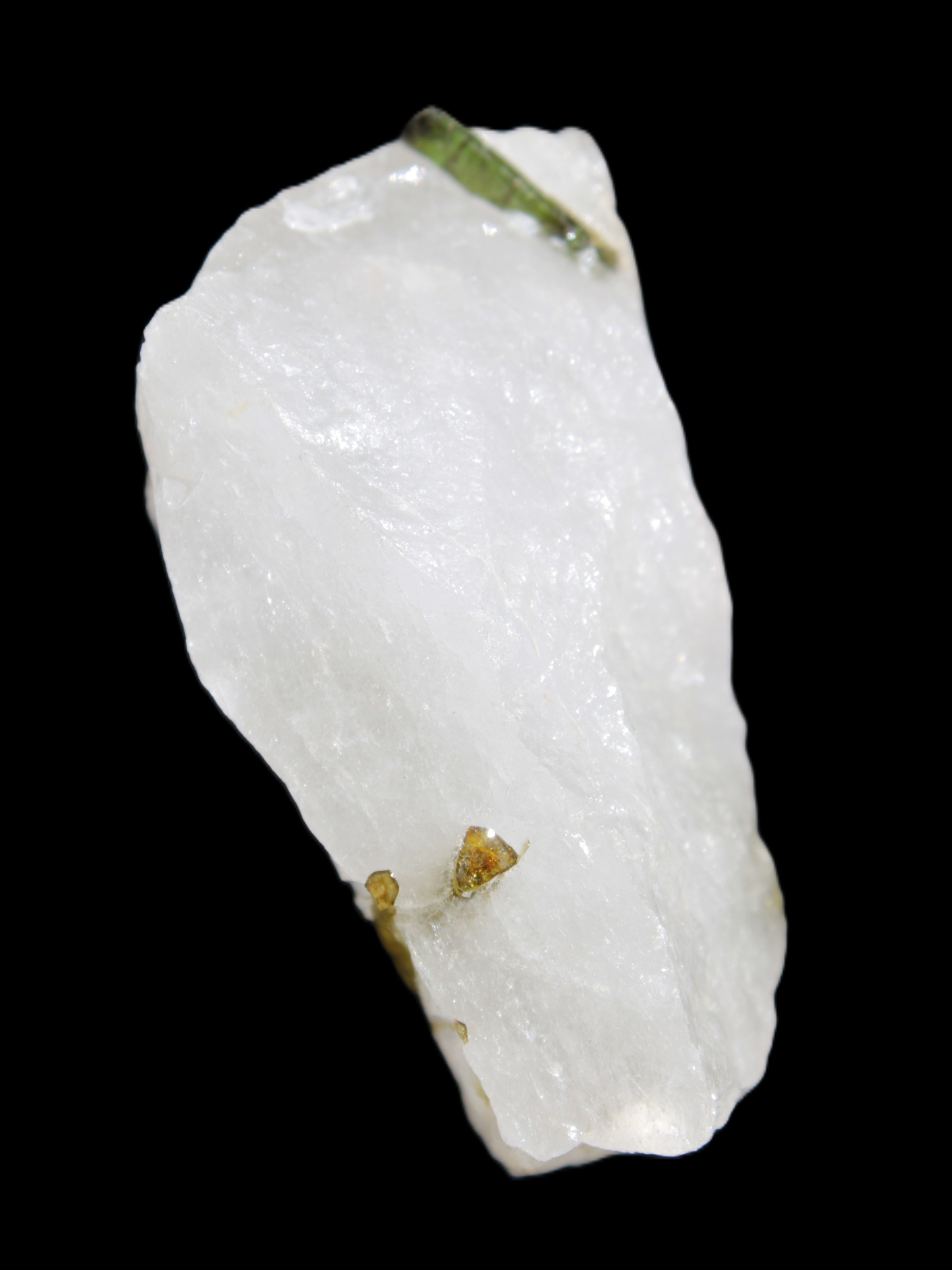 Green Tourmaline in Quartz specimen 40g Rocks and Things Store