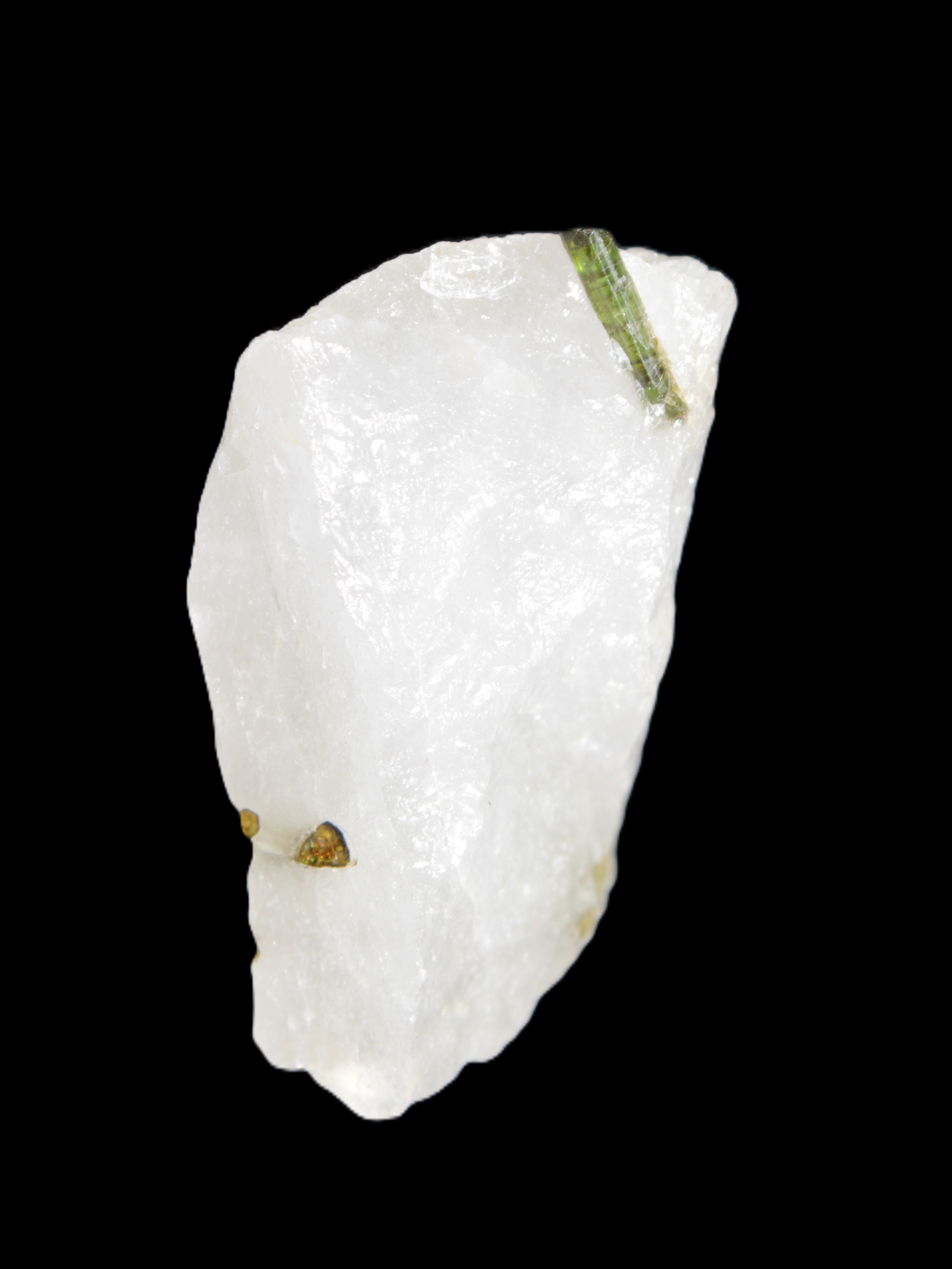 Green Tourmaline in Quartz specimen 40g Rocks and Things Store