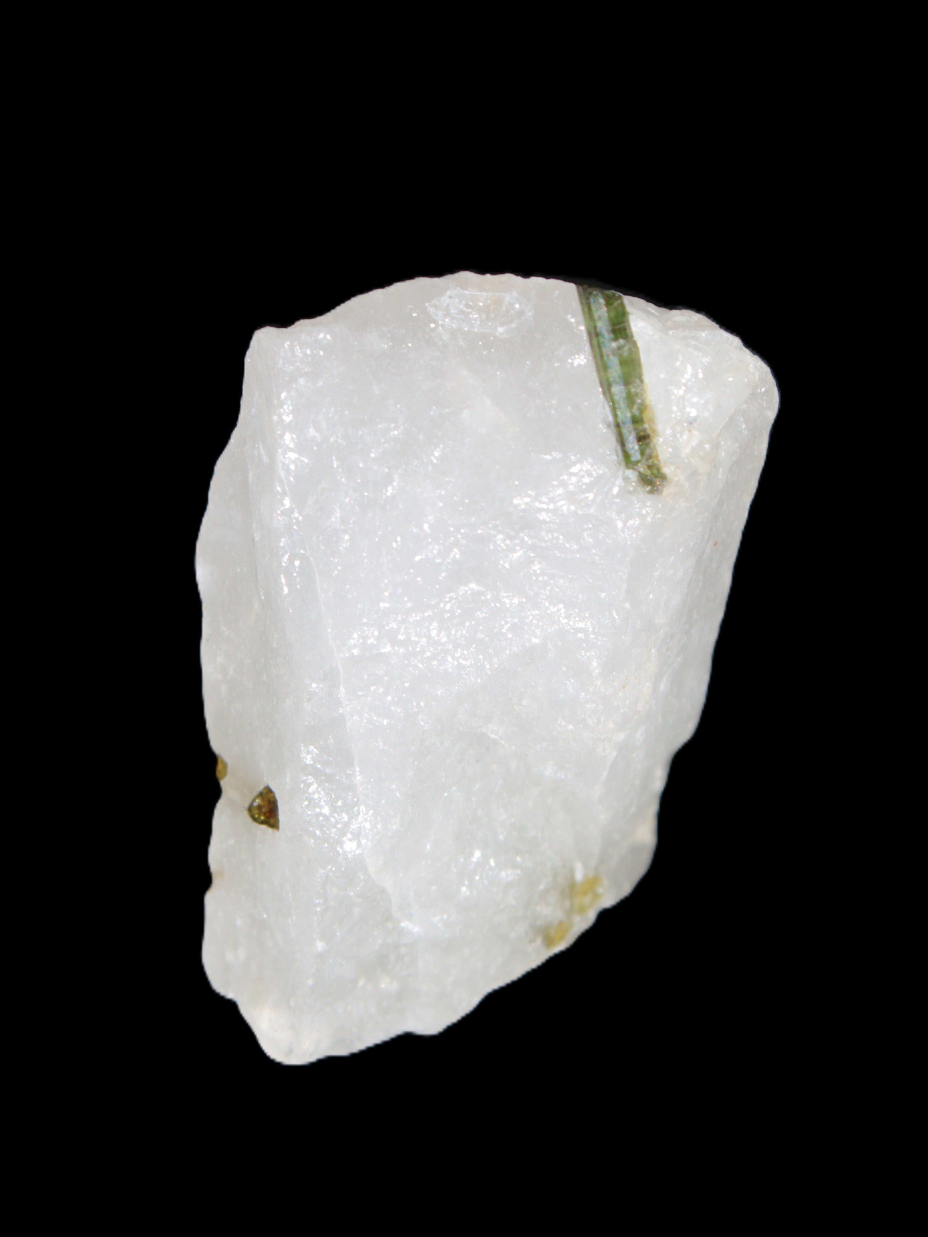 Green Tourmaline in Quartz specimen 40g Rocks and Things Store