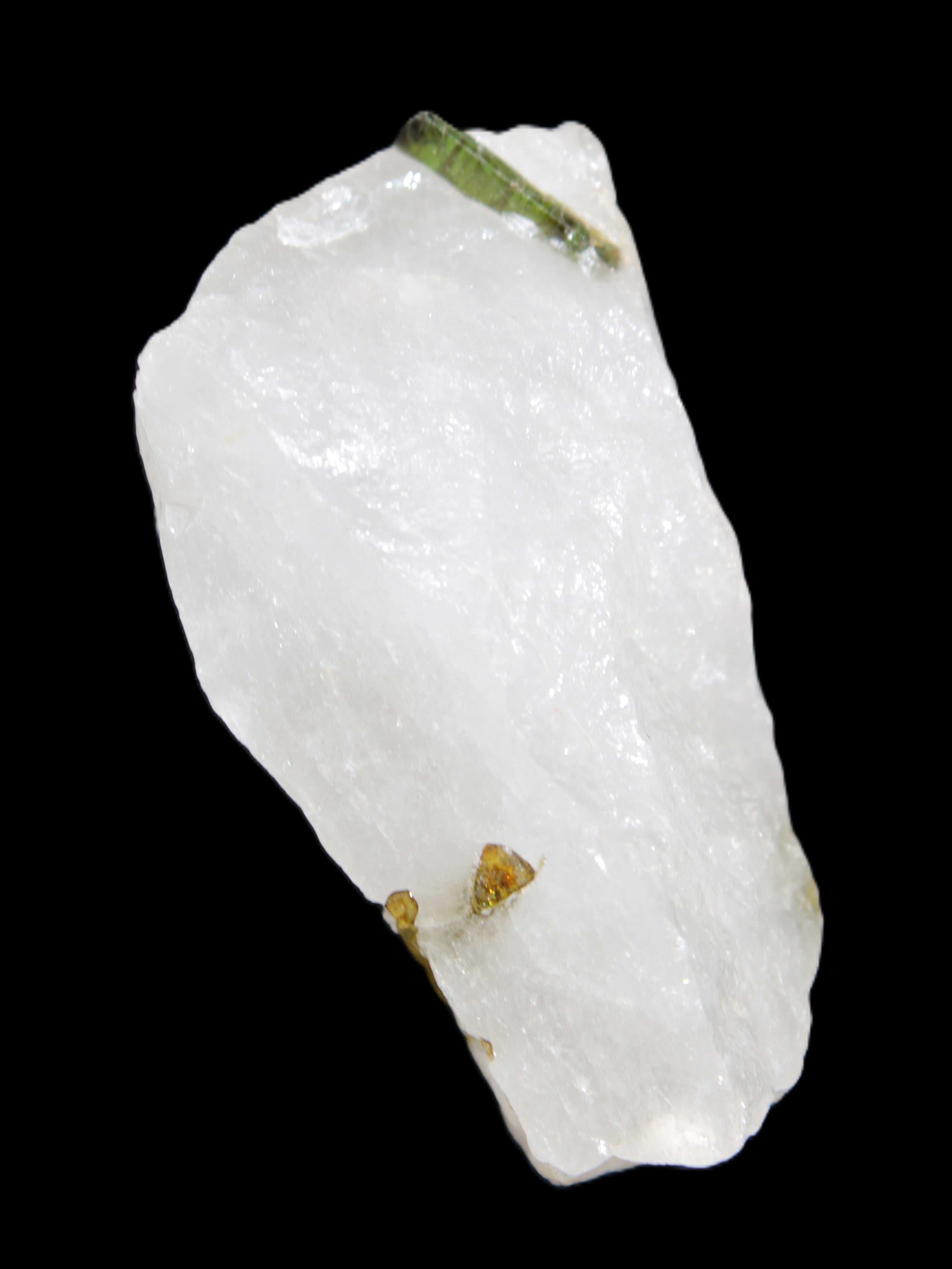 Green Tourmaline in Quartz specimen 40g Rocks and Things Store