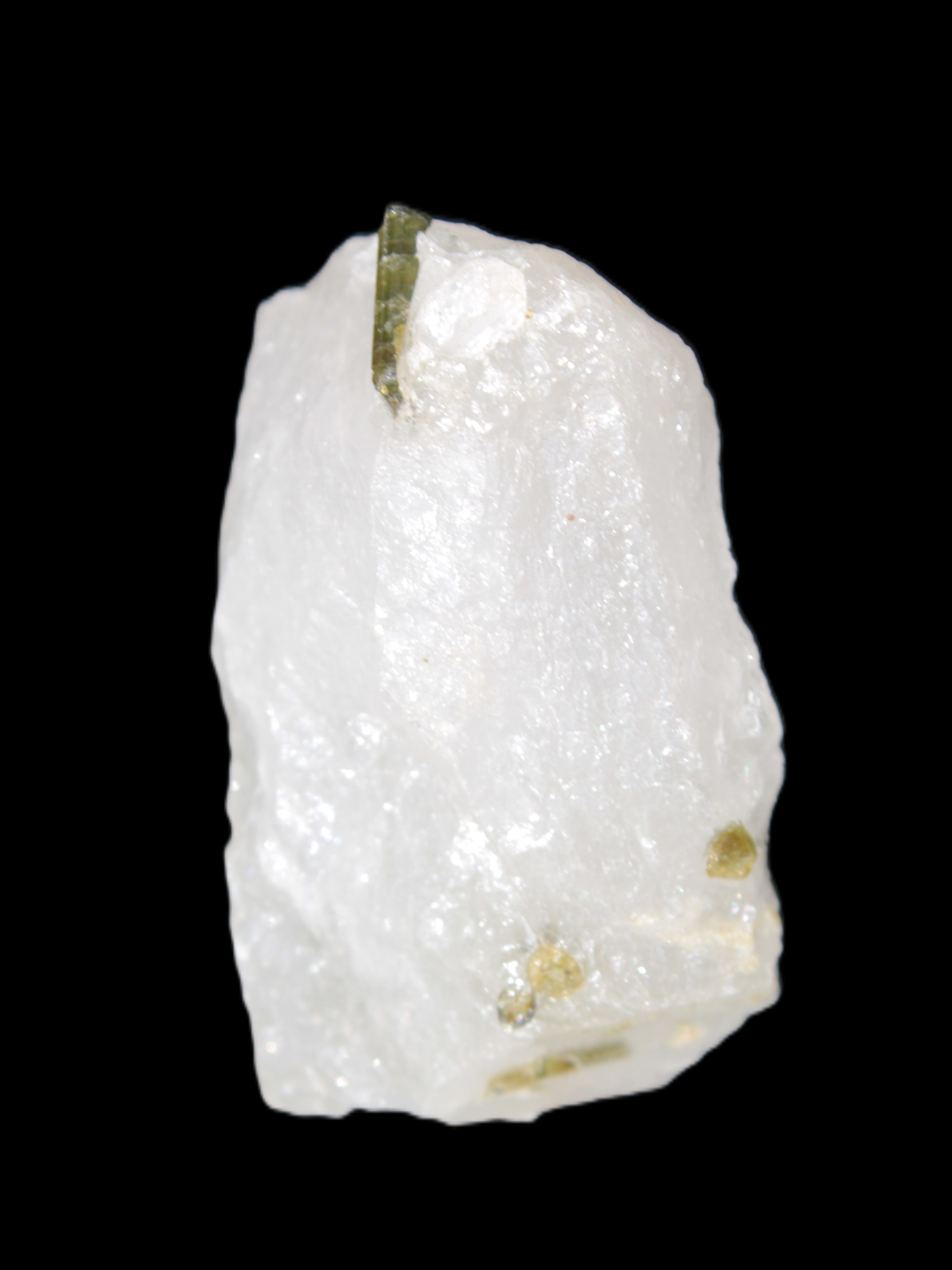 Green Tourmaline in Quartz specimen 40g Rocks and Things Store