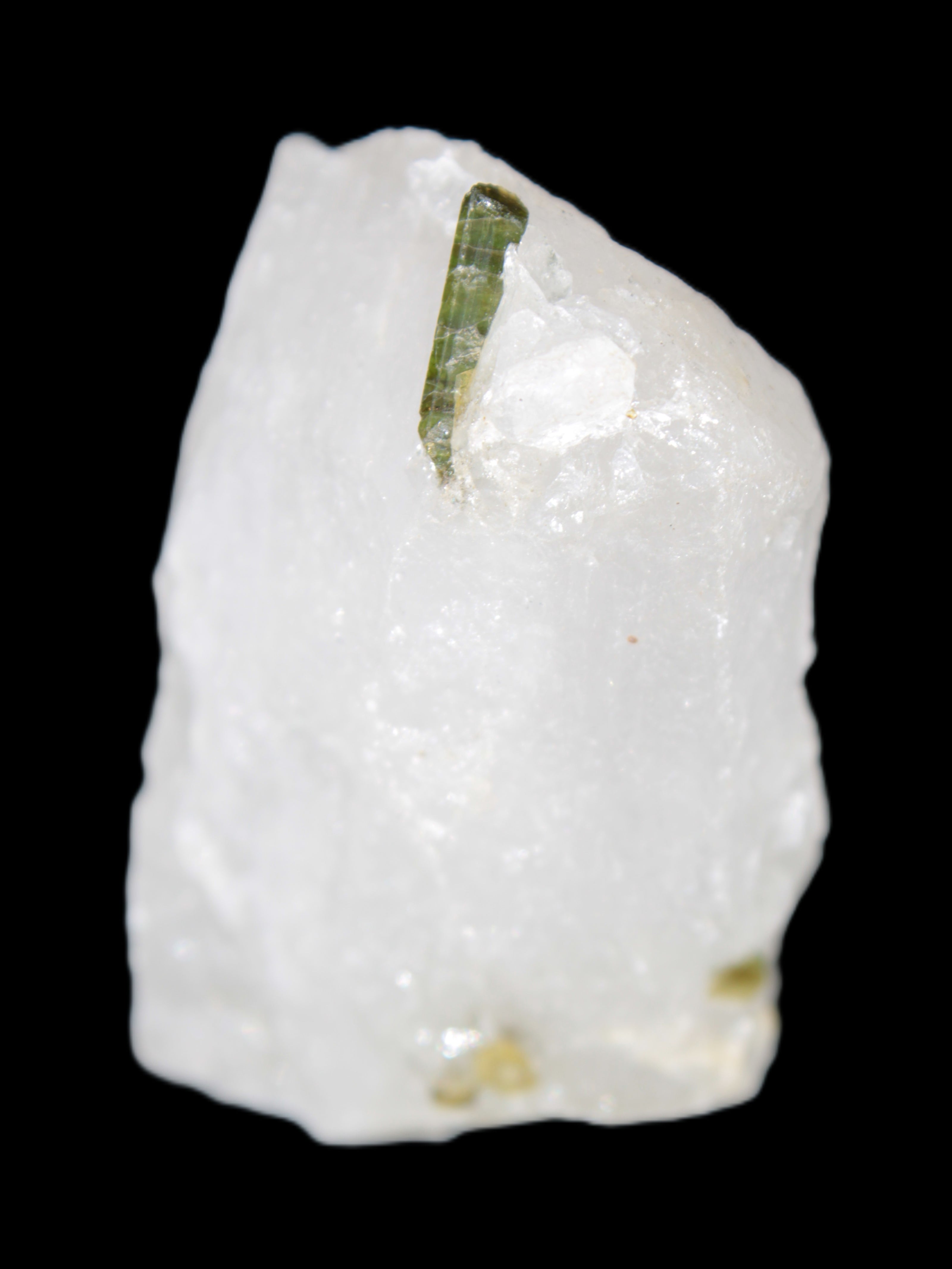 Green Tourmaline in Quartz specimen 40g Rocks and Things Store